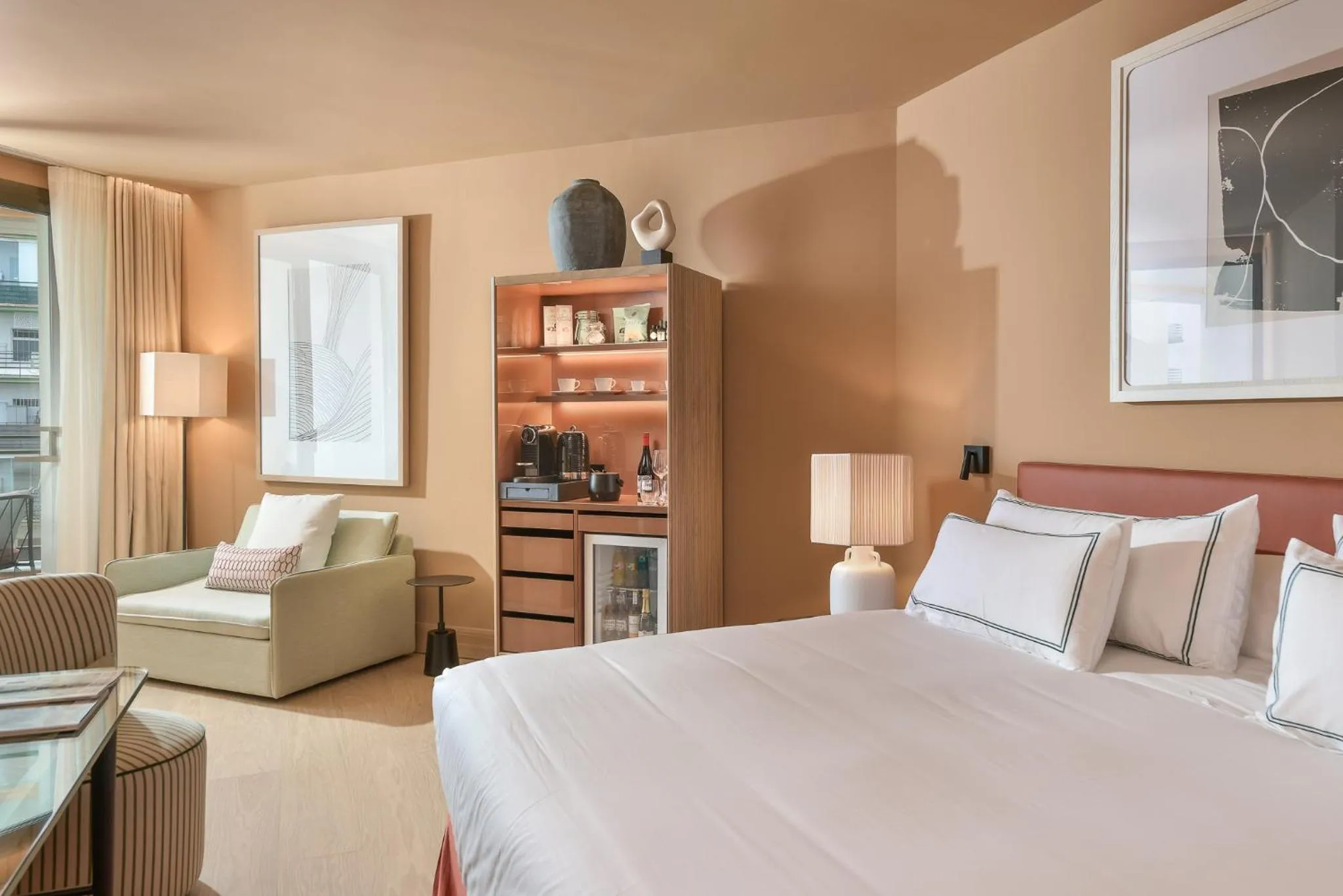 Double Room with Terrace (2 Adults + 1 Child) in El Fuerte Marbella