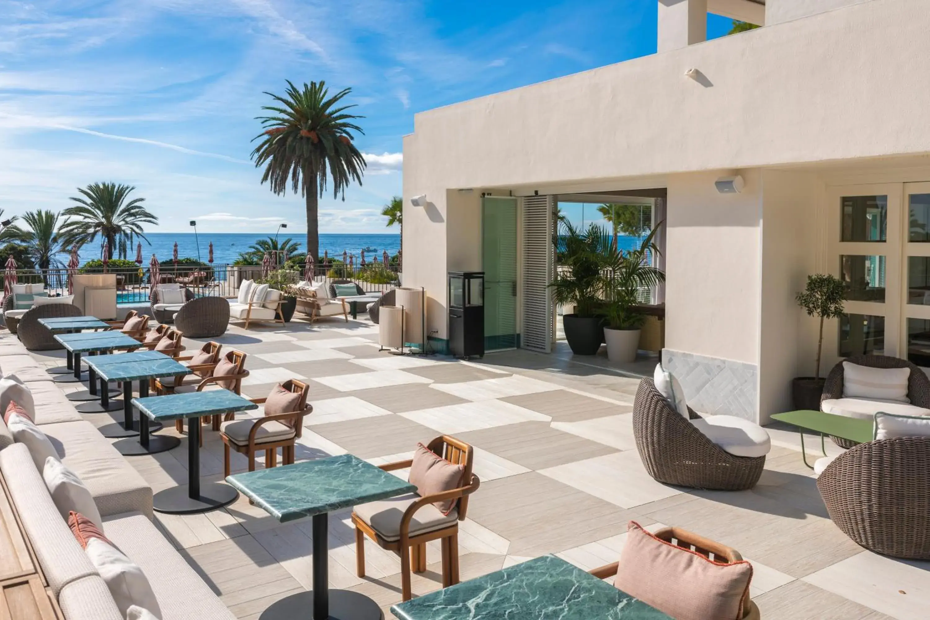 Property building in El Fuerte Marbella Property building in El Fuerte Marbella