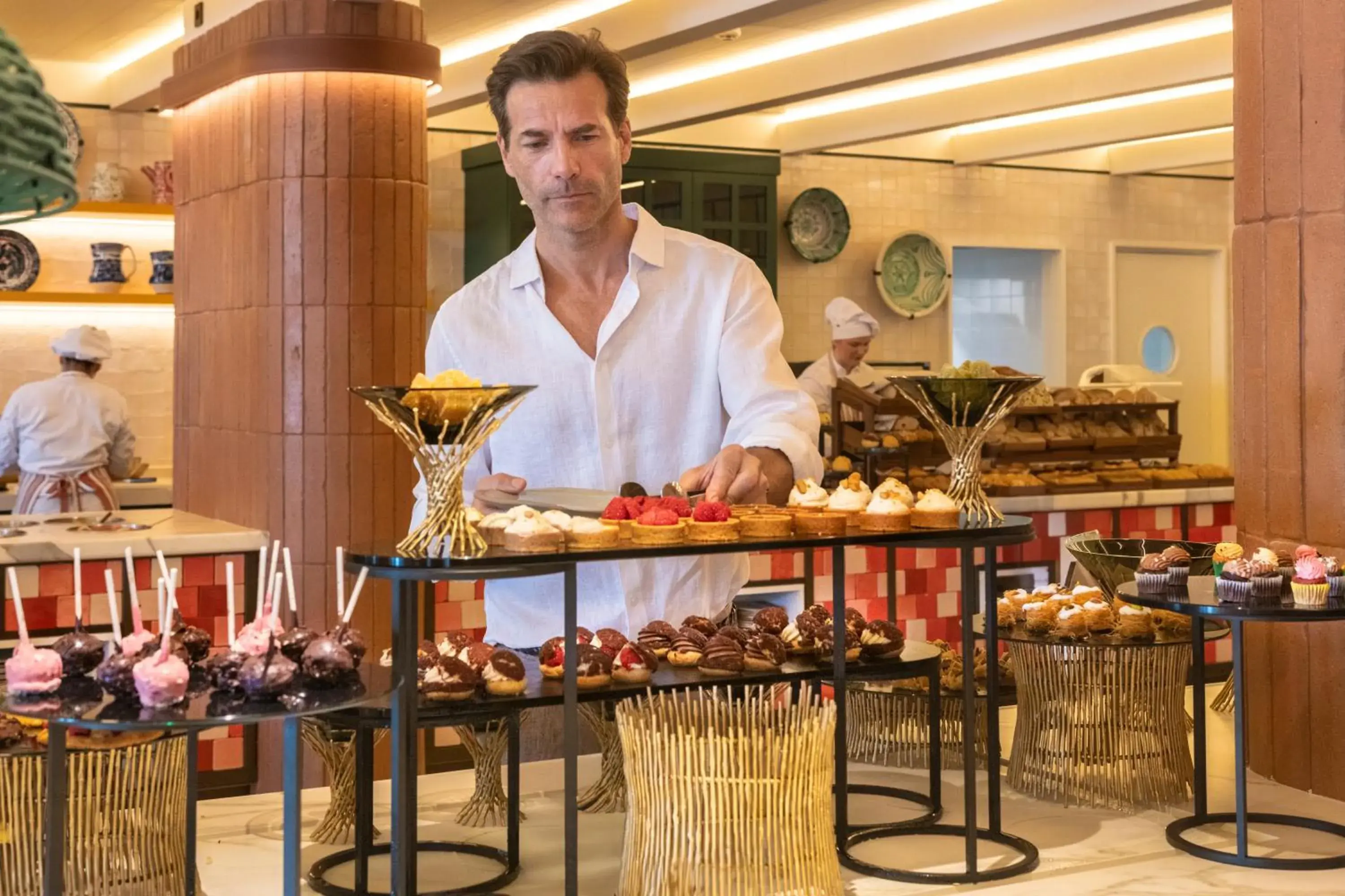 Buffet breakfast in El Fuerte Marbella Buffet breakfast in El Fuerte Marbella