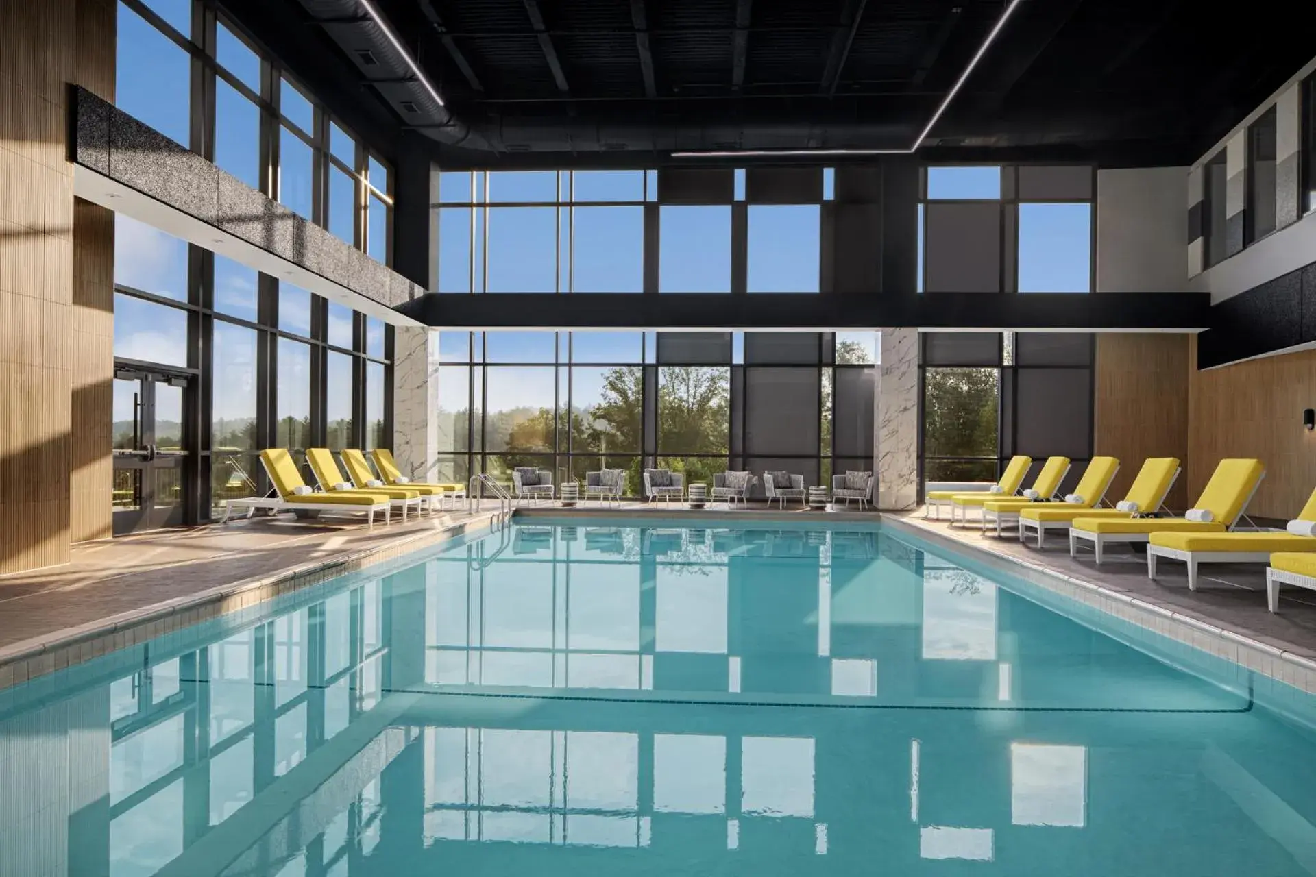Swimming pool in Harrah's Cherokee Valley River, A Caesars Destination Swimming pool in Harrah's Cherokee Valley River, A Caesars Destination