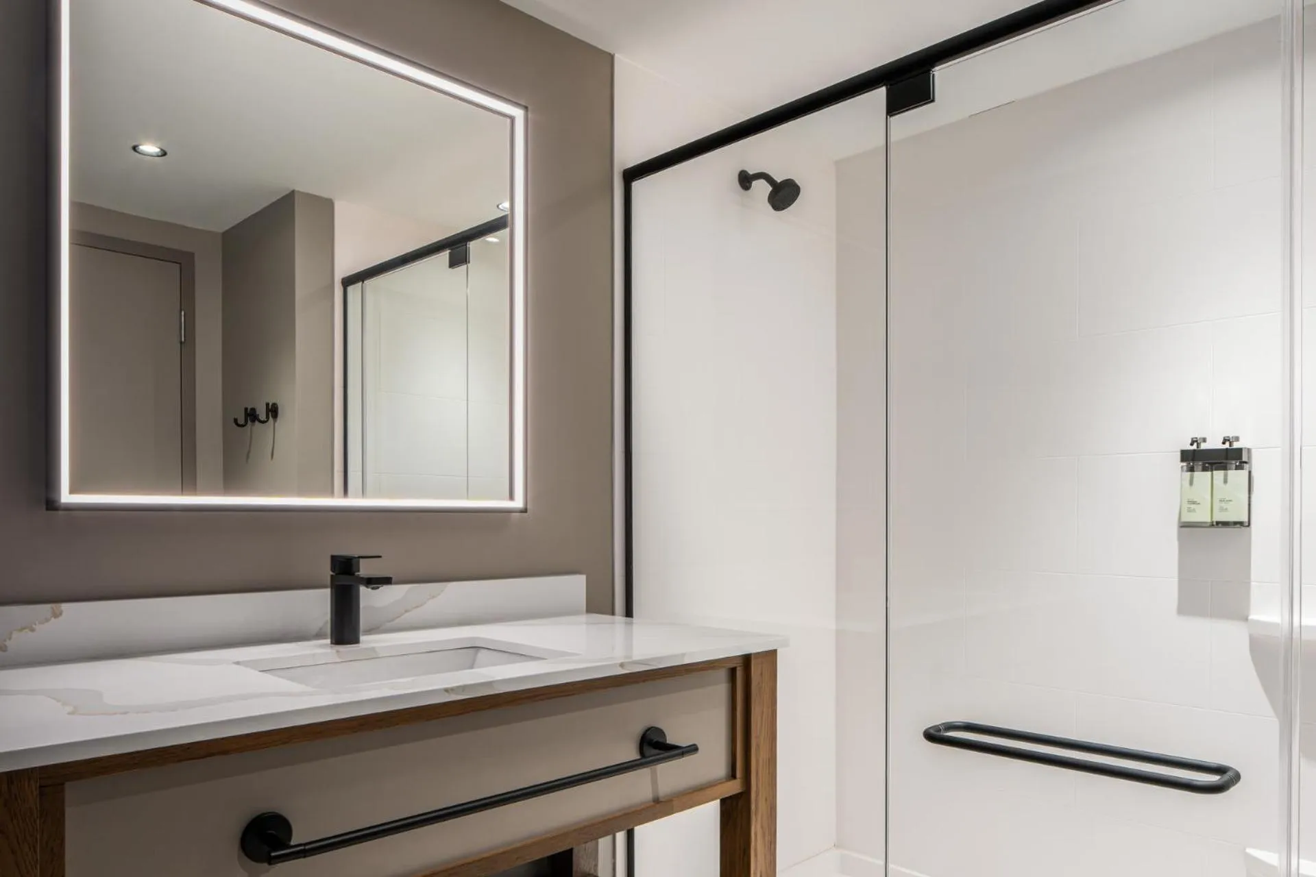 Bathroom in Harrah's Cherokee Valley River, A Caesars Destination