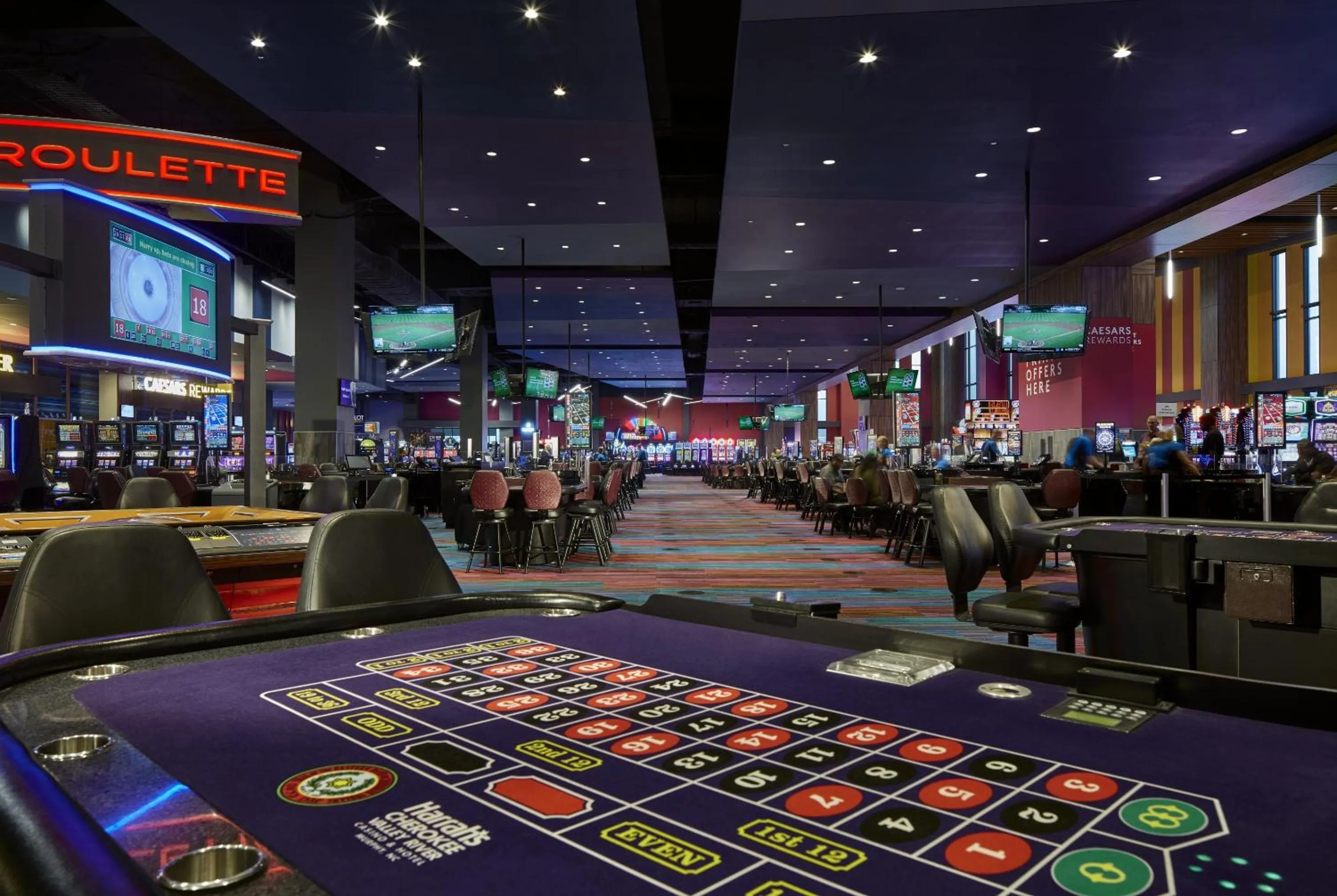 Casino in Harrah's Cherokee Valley River, A Caesars Destination
