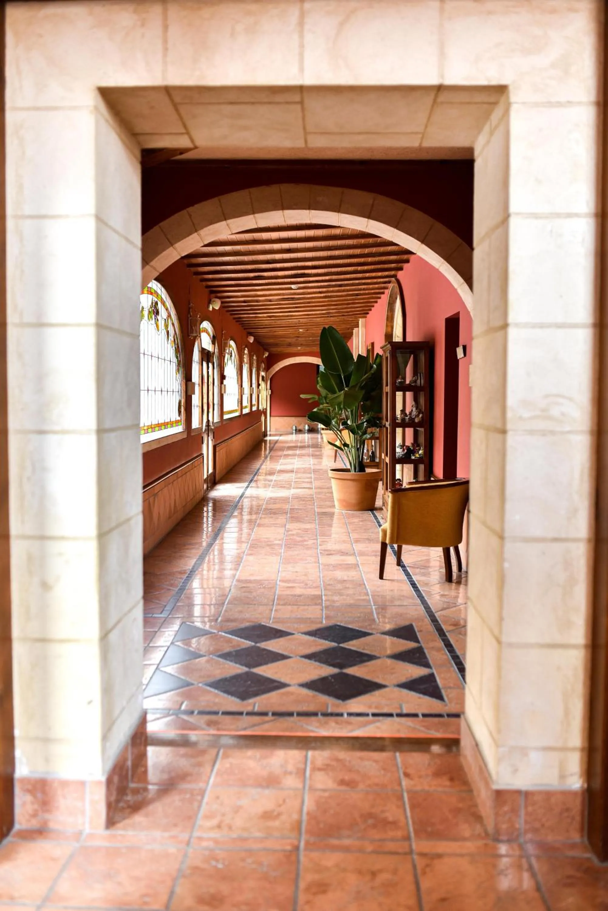 Lobby or reception in ALEGRIA Bodega Real