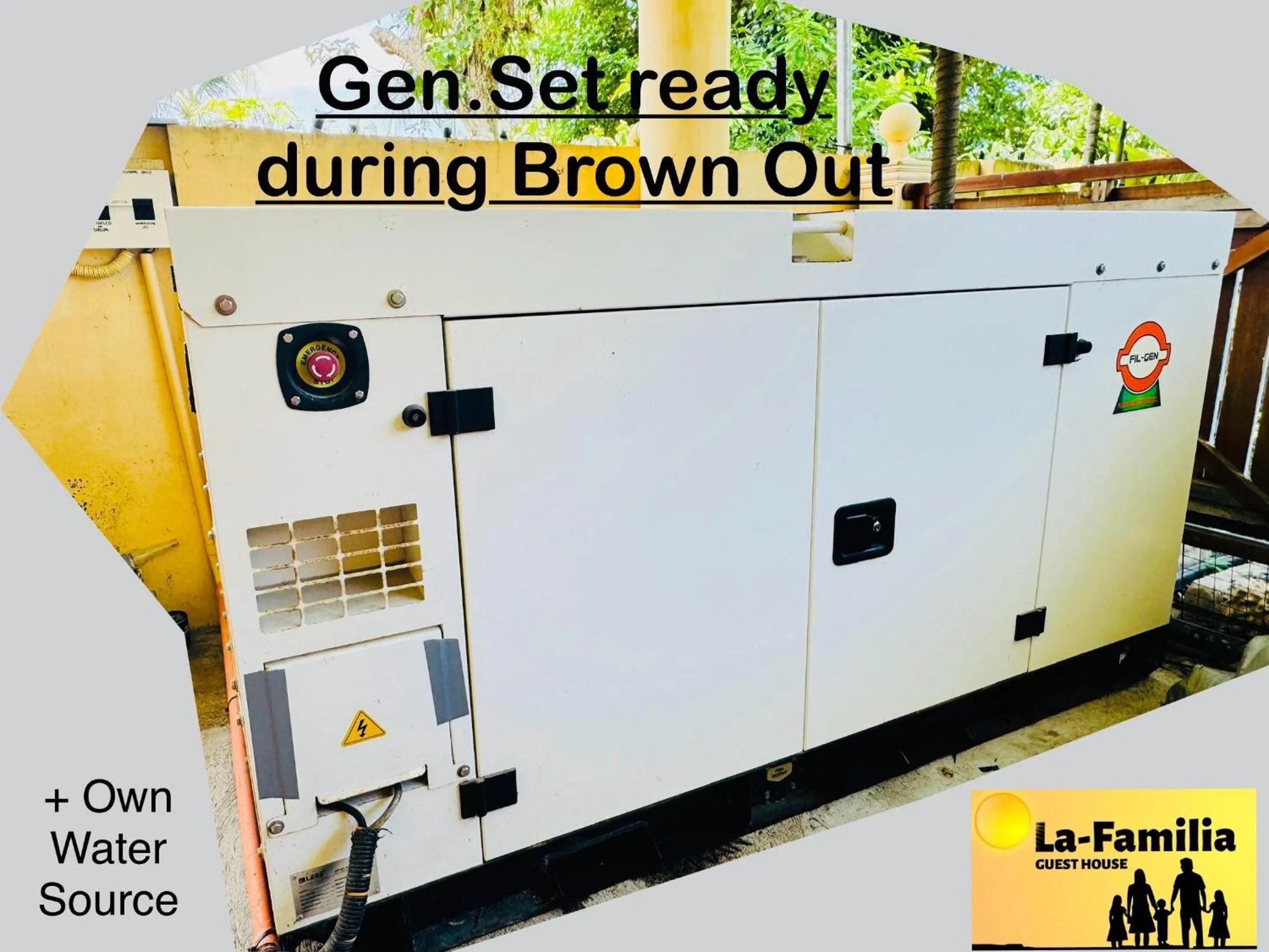 Property building in La-Familia Guest House