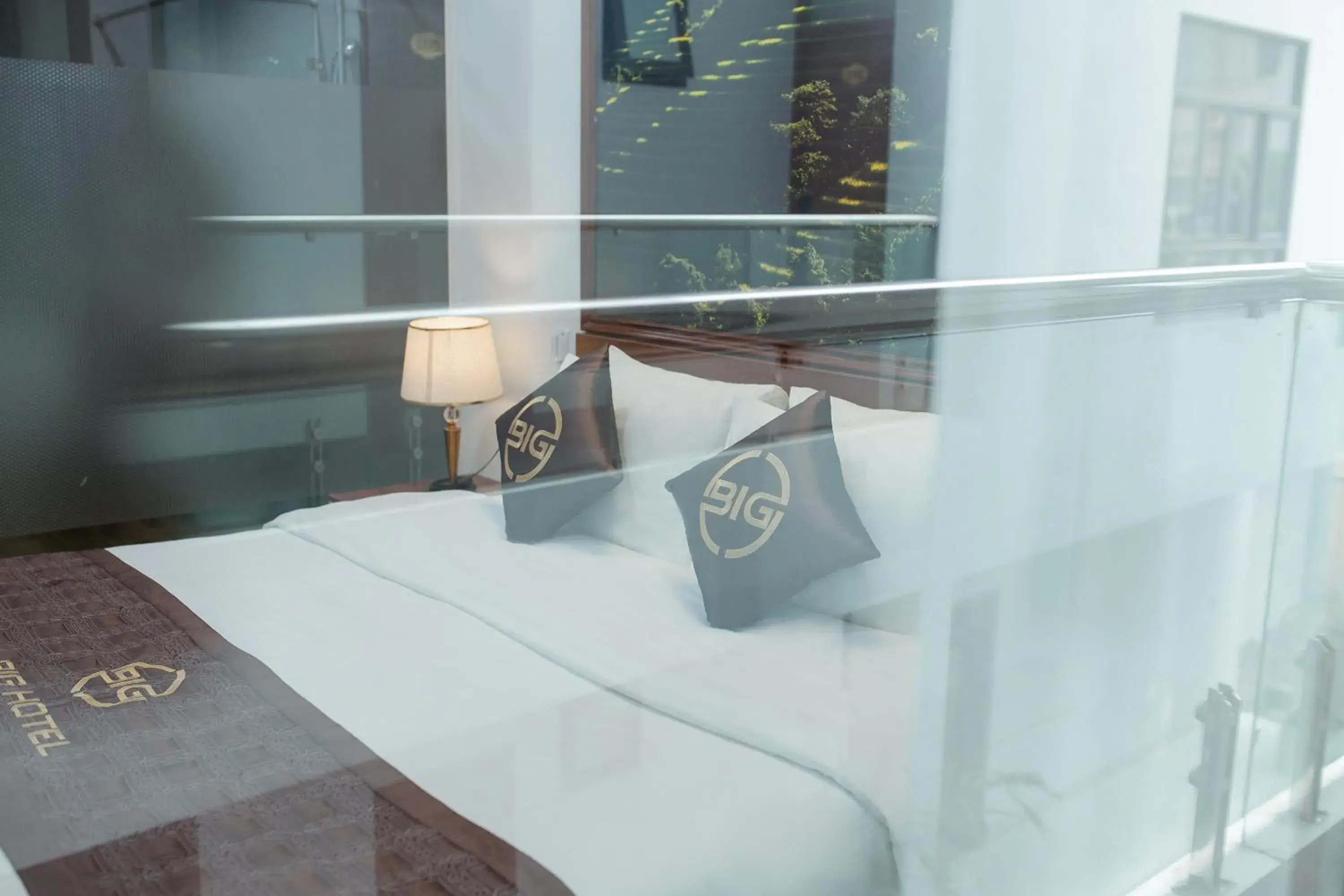 Bed in Big Hotel Lào Cai Bed in Big Hotel Lào Cai