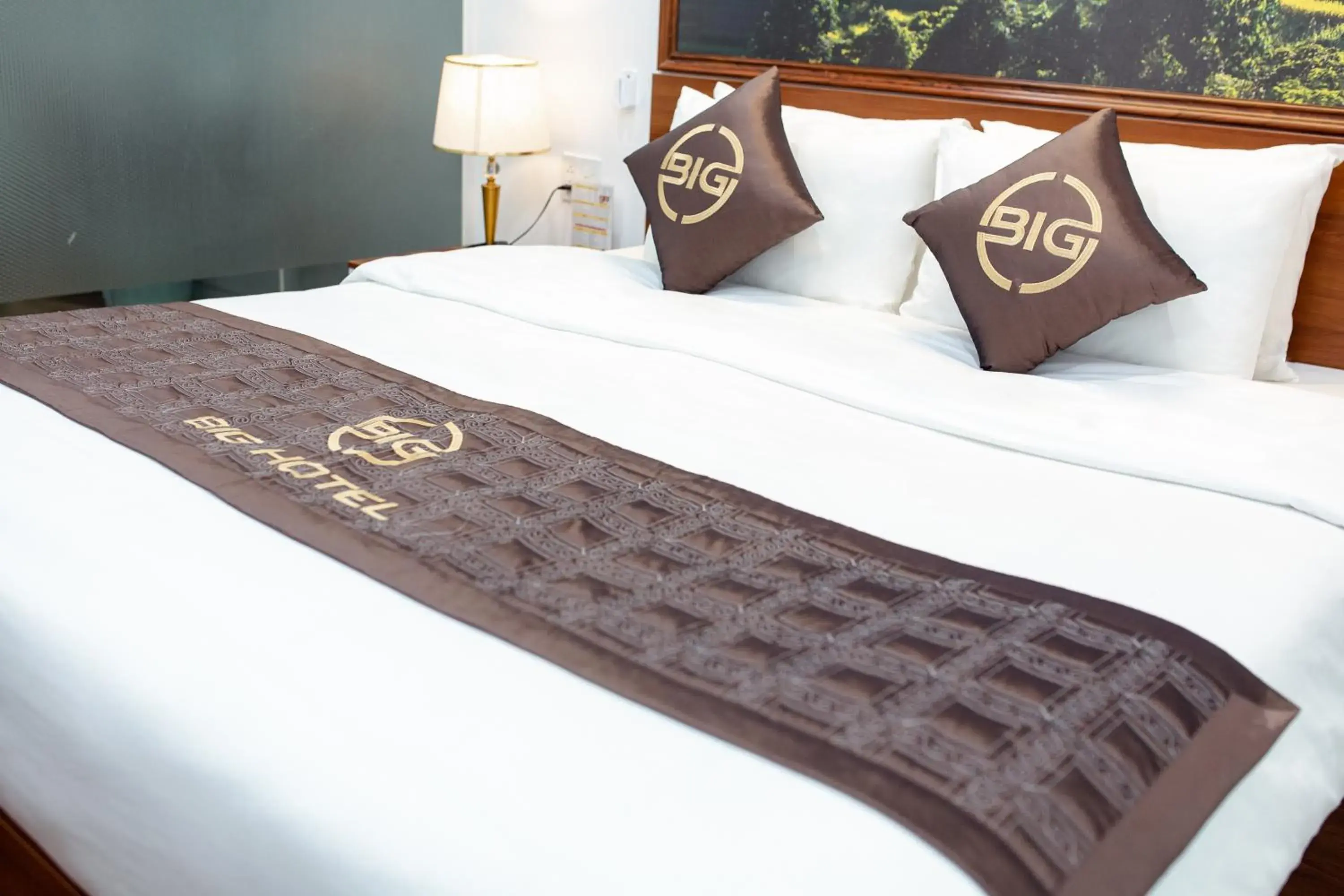 Bed in Big Hotel Lào Cai Bed in Big Hotel Lào Cai