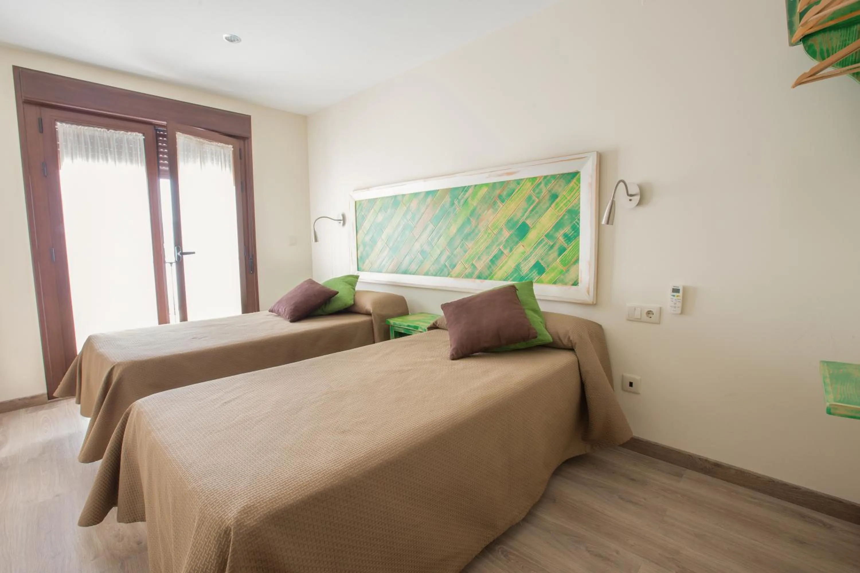 Bed in Hostal El Gallo