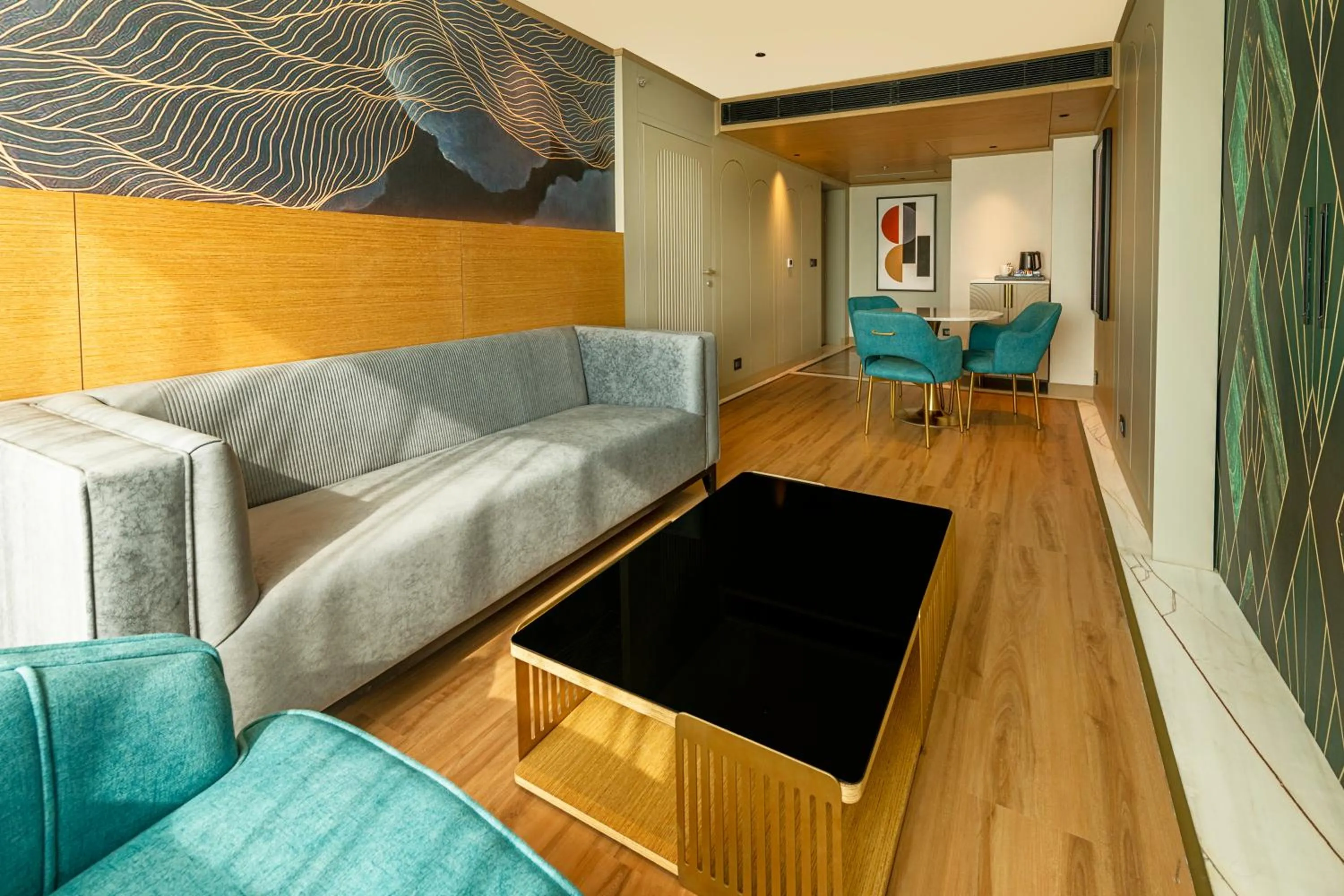 Living room in Parallel Hotel Udaipur, a member of Radisson Individuals