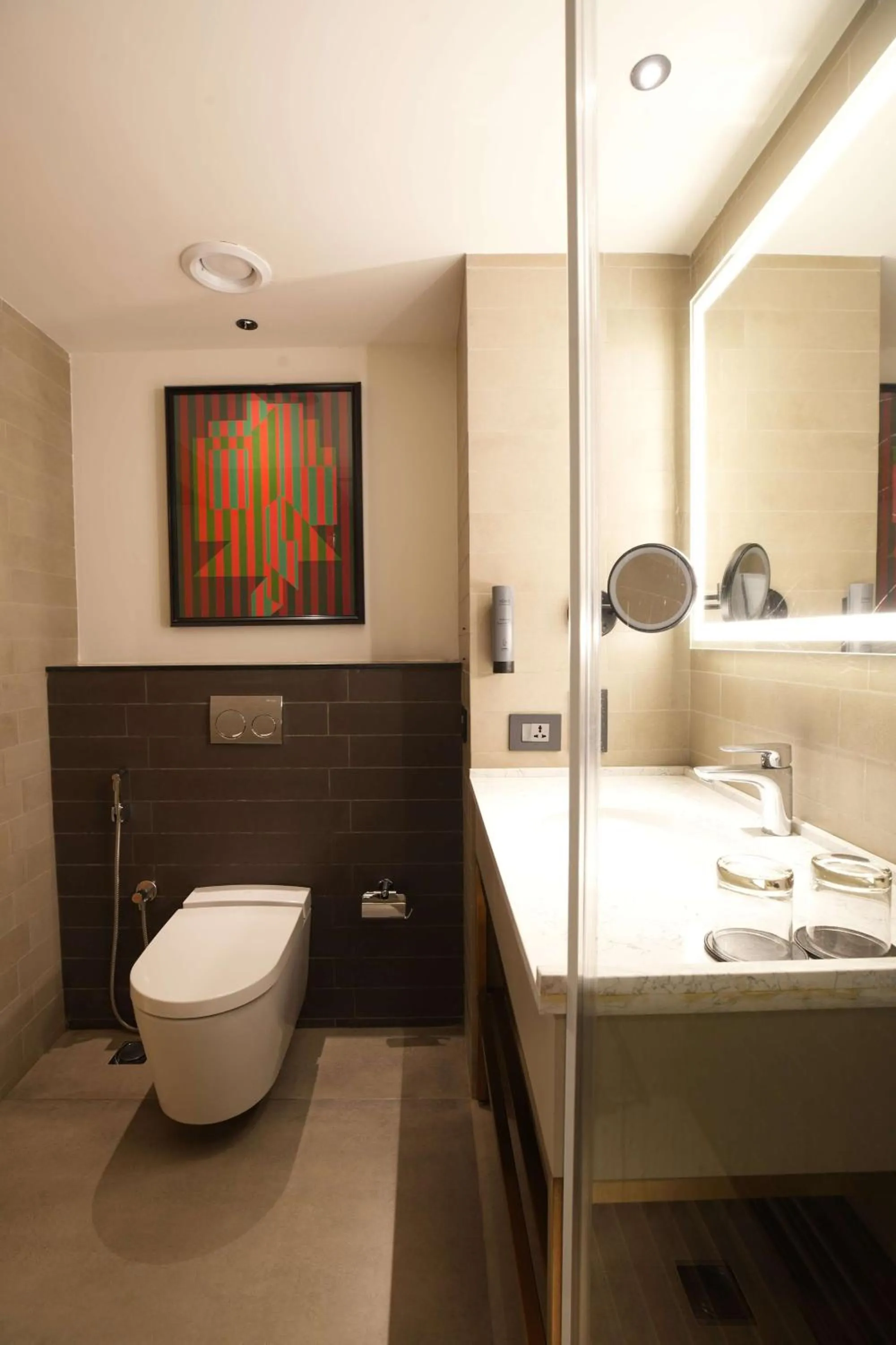 Bathroom in Parallel Hotel Udaipur, a member of Radisson Individuals