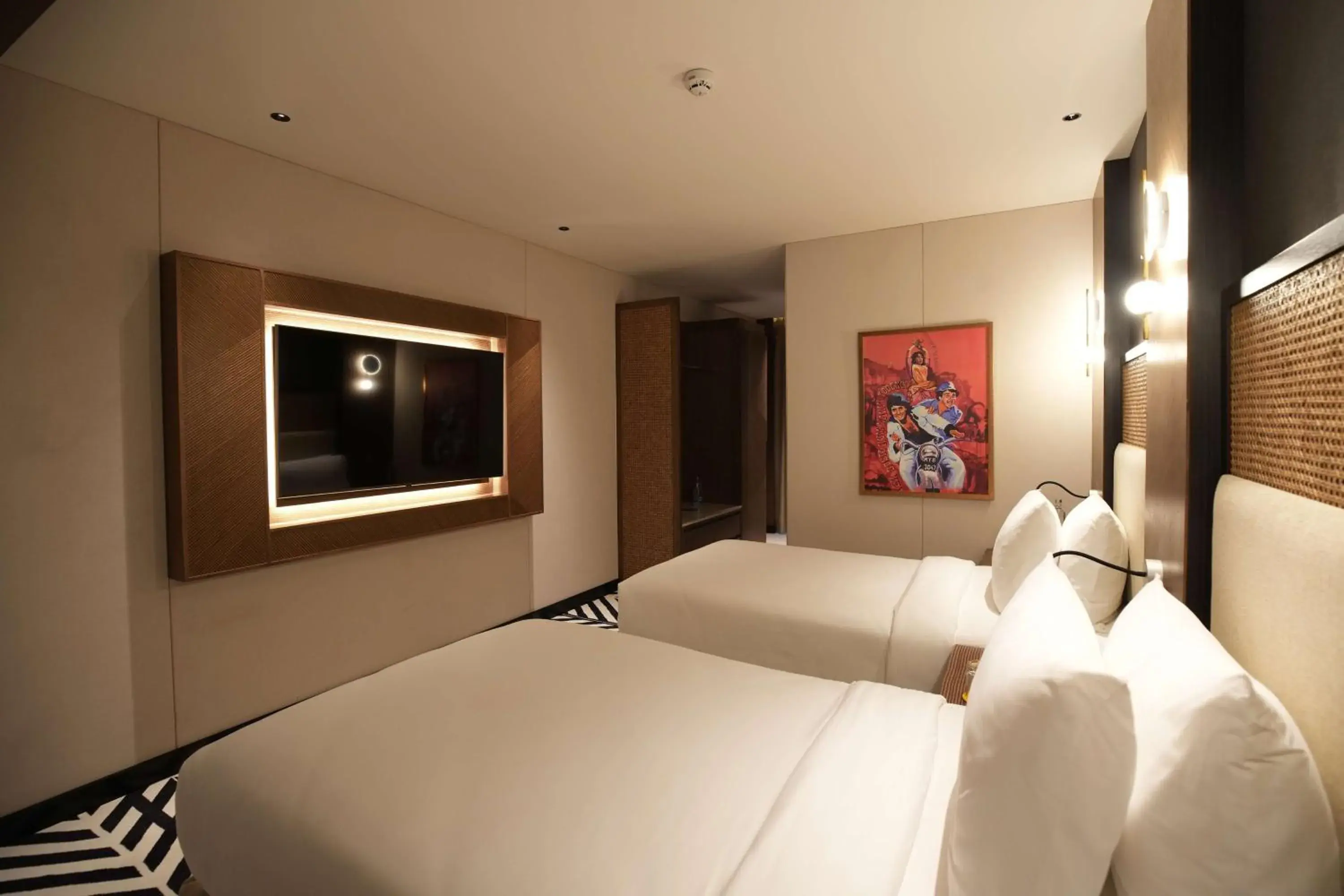 Bedroom, Bed in Parallel Hotel Udaipur, a member of Radisson Individuals Bedroom, Bed in Parallel Hotel Udaipur, a member of Radisson Individuals