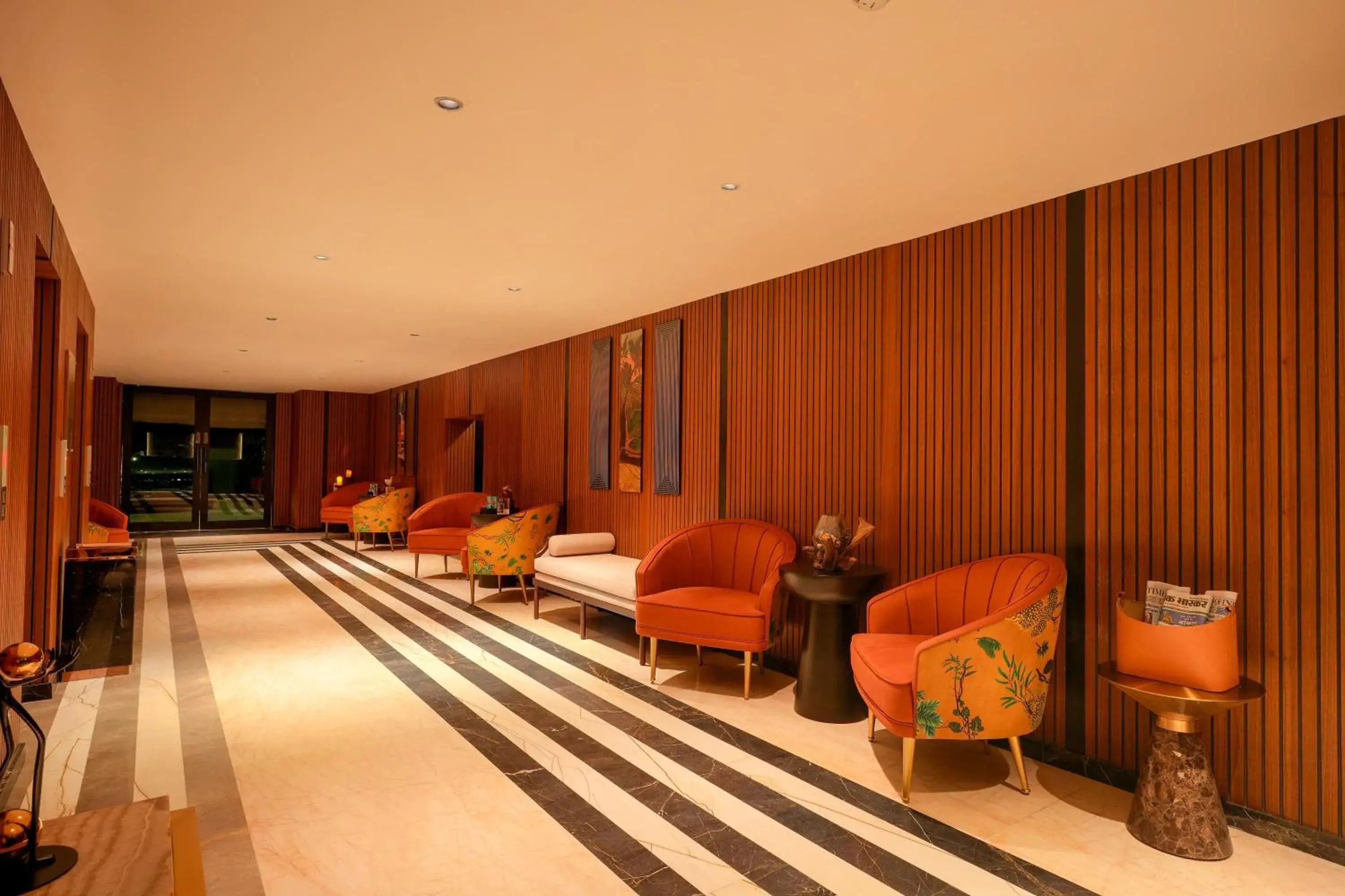 Lobby or reception in Parallel Hotel Udaipur, a member of Radisson Individuals Lobby or reception in Parallel Hotel Udaipur, a member of Radisson Individuals
