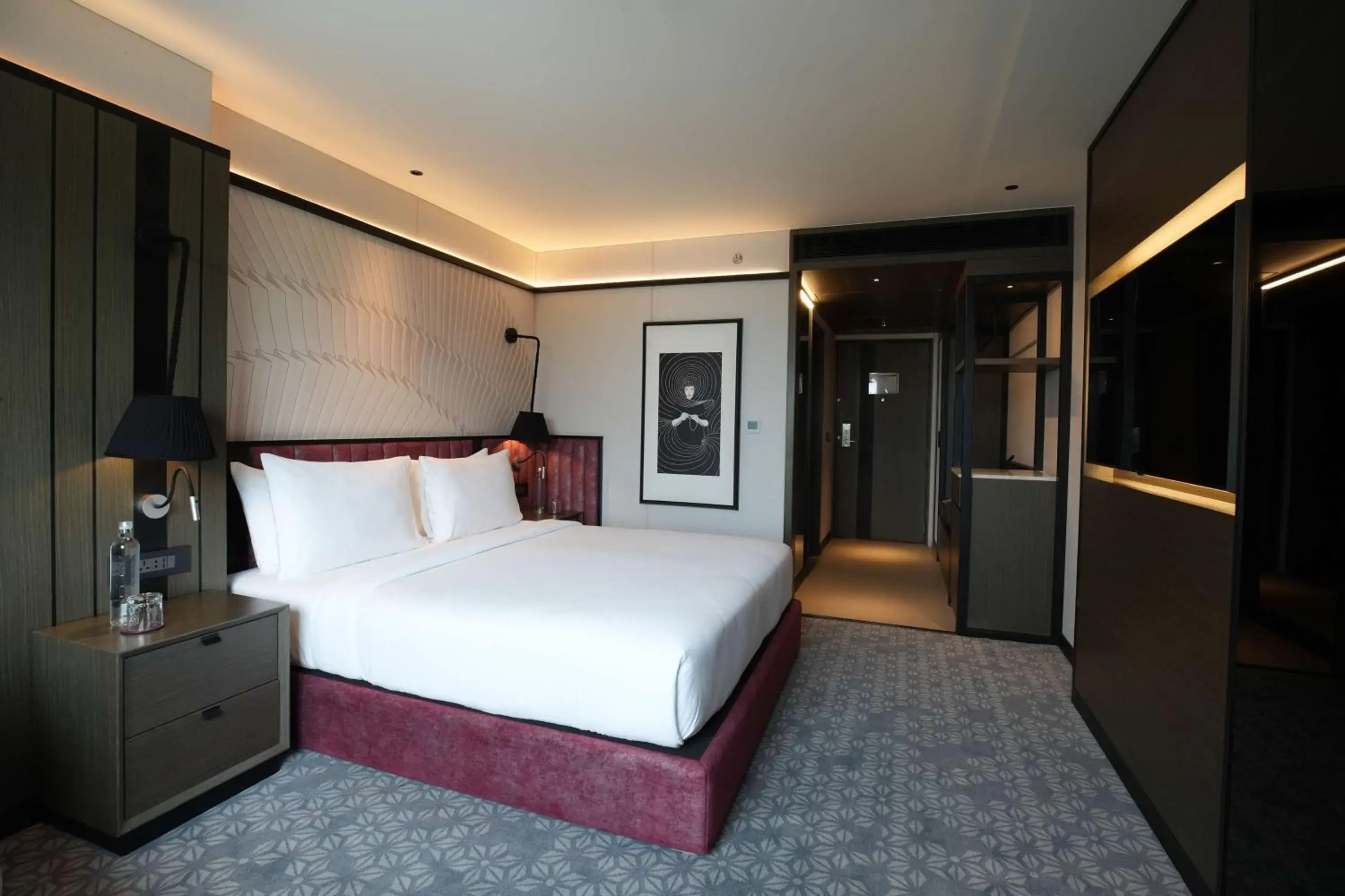 Bedroom, Bed in Parallel Hotel Udaipur, a member of Radisson Individuals Bedroom, Bed in Parallel Hotel Udaipur, a member of Radisson Individuals