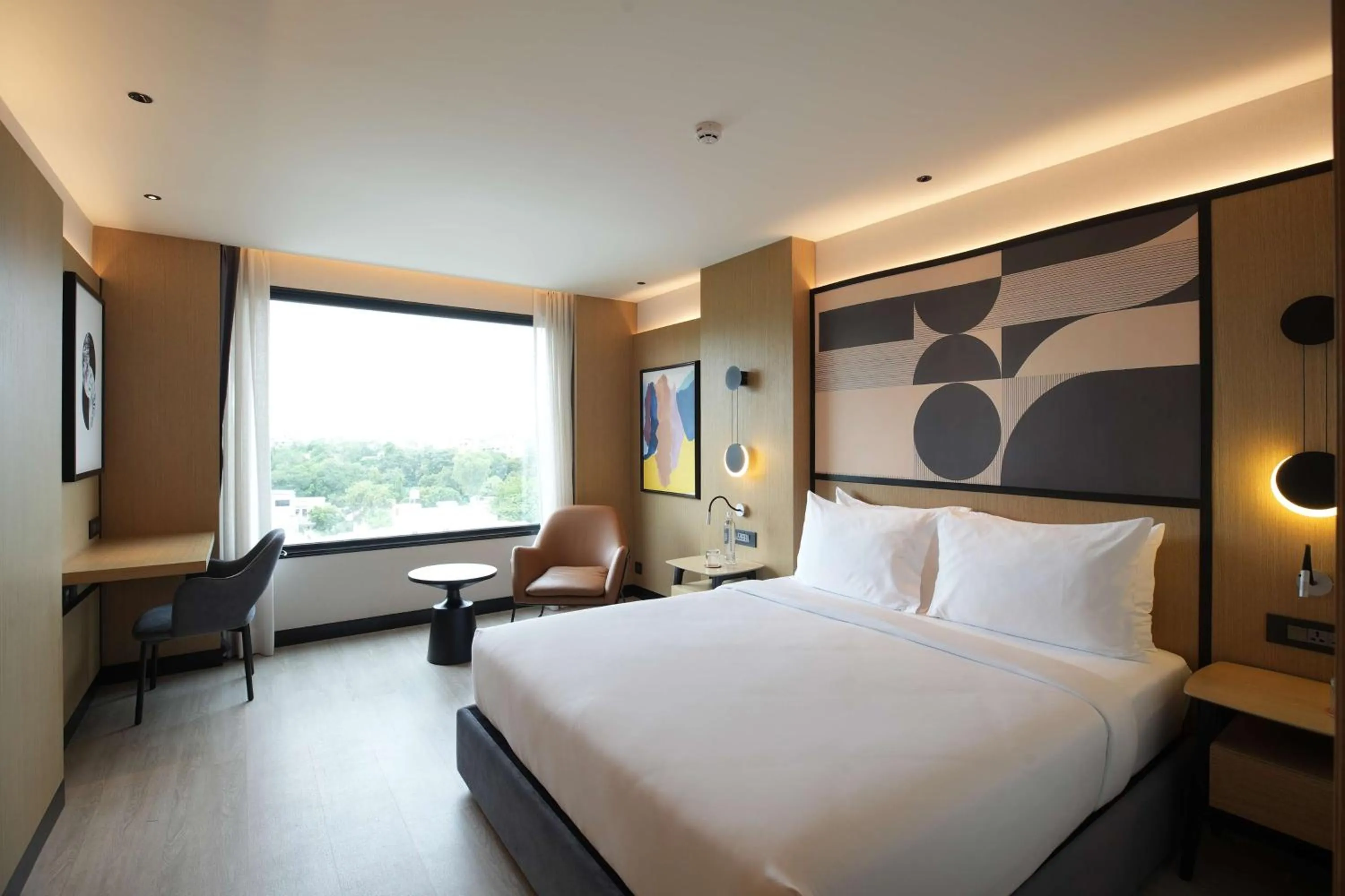 Bedroom, Bed in Parallel Hotel Udaipur, a member of Radisson Individuals