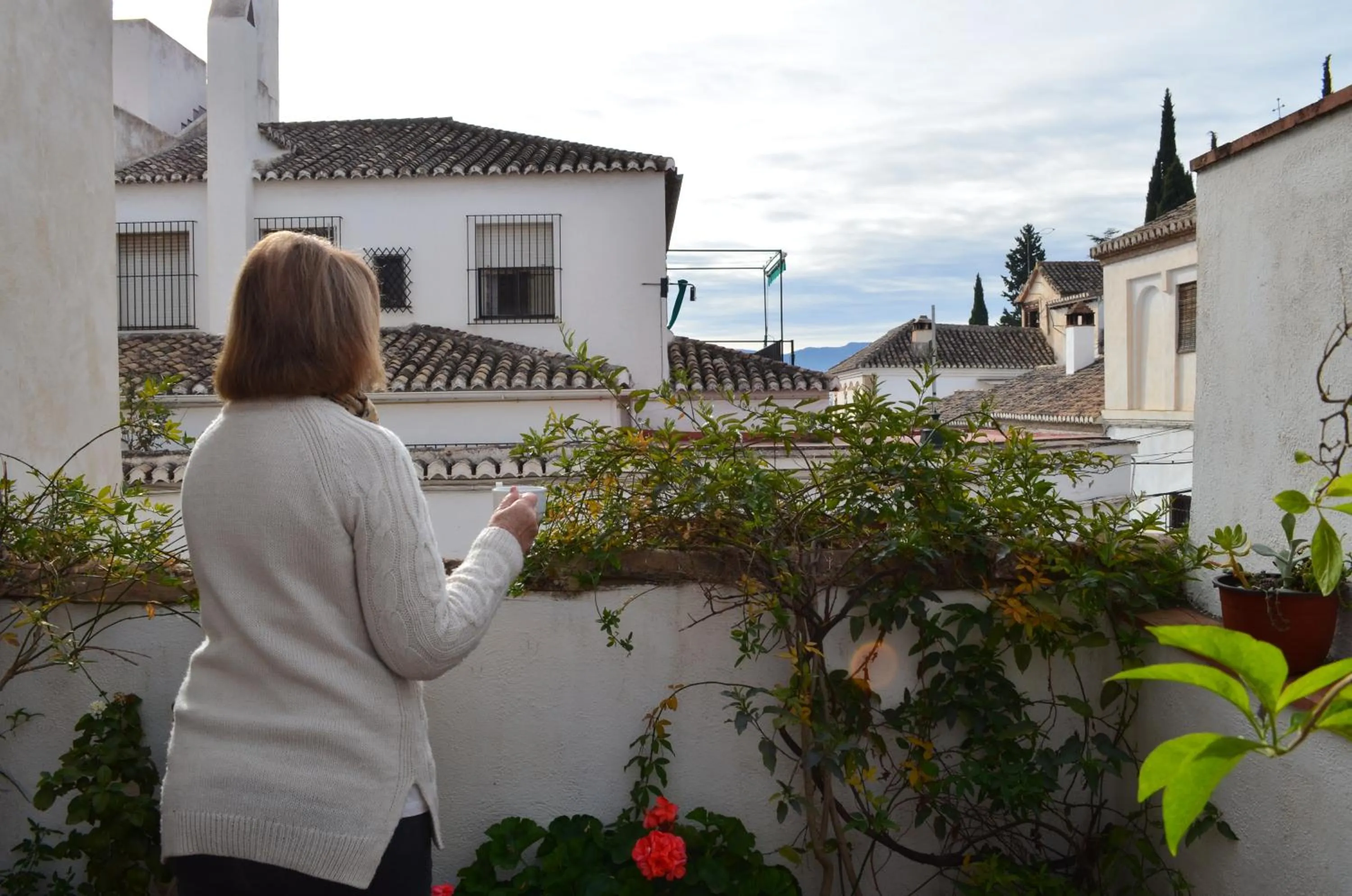 Balcony/Terrace in Hotel Santa Isabel La Real