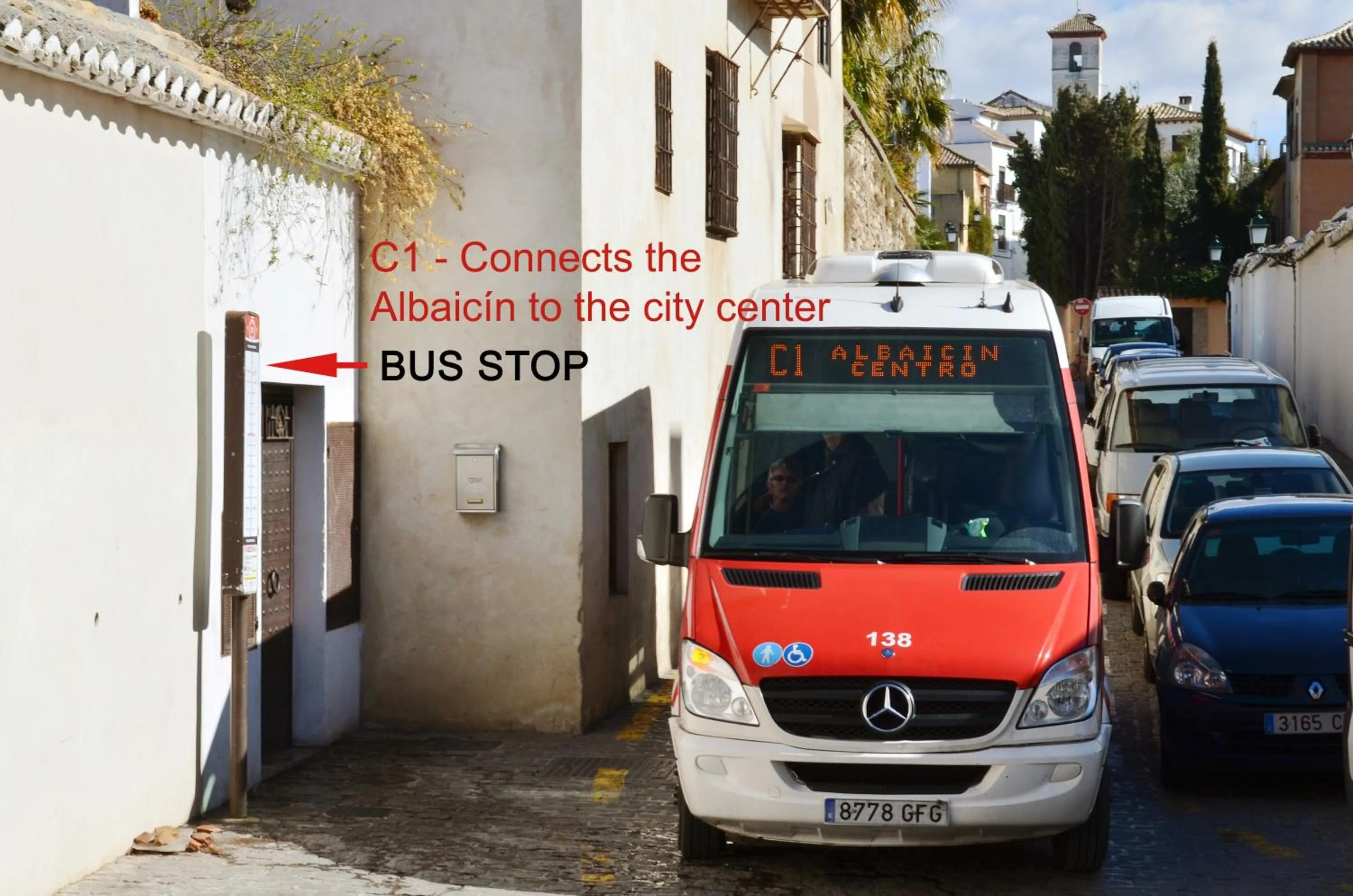 Facade/entrance in Hotel Santa Isabel La Real