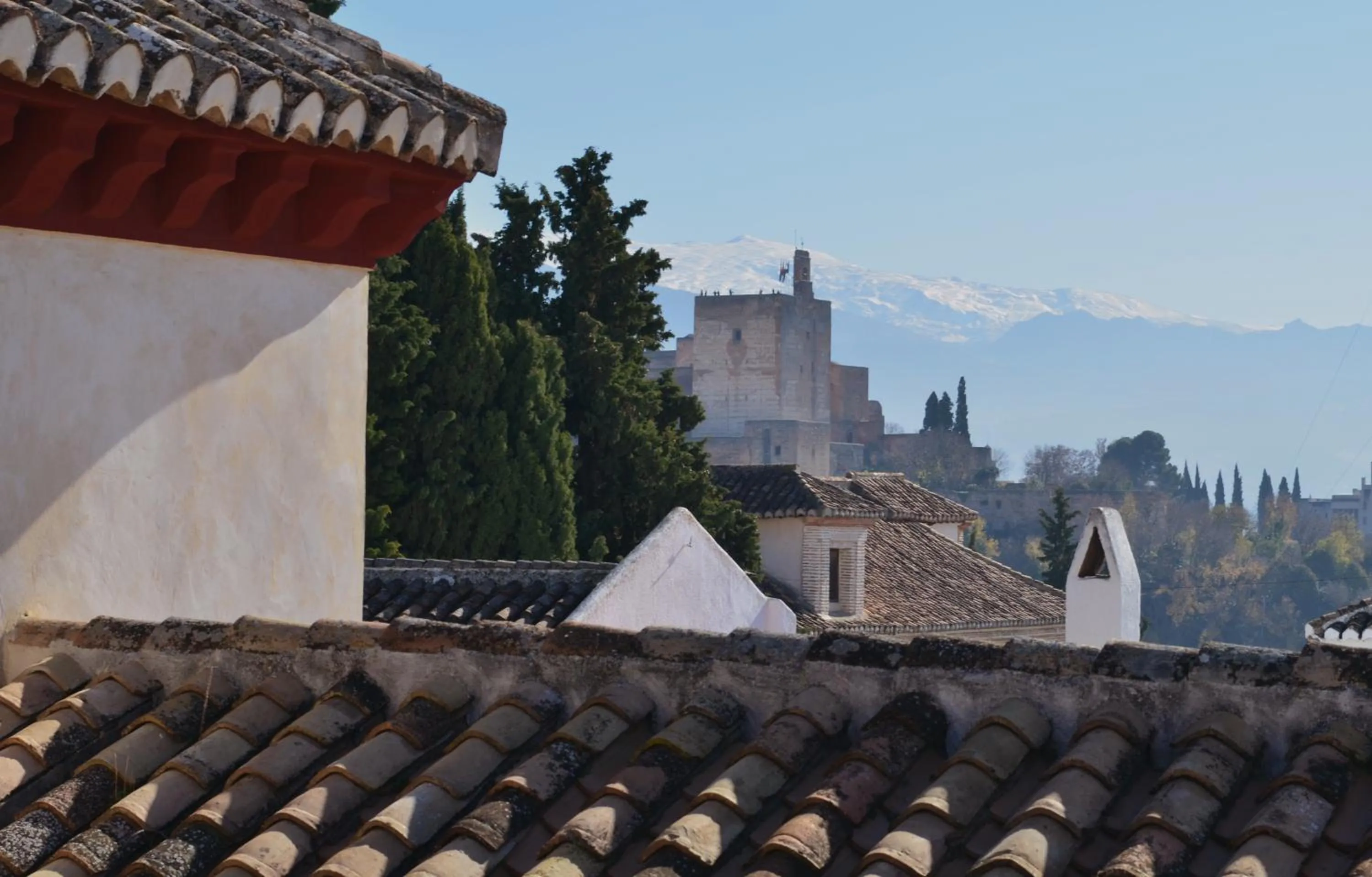 View (from property/room) in Hotel Santa Isabel La Real