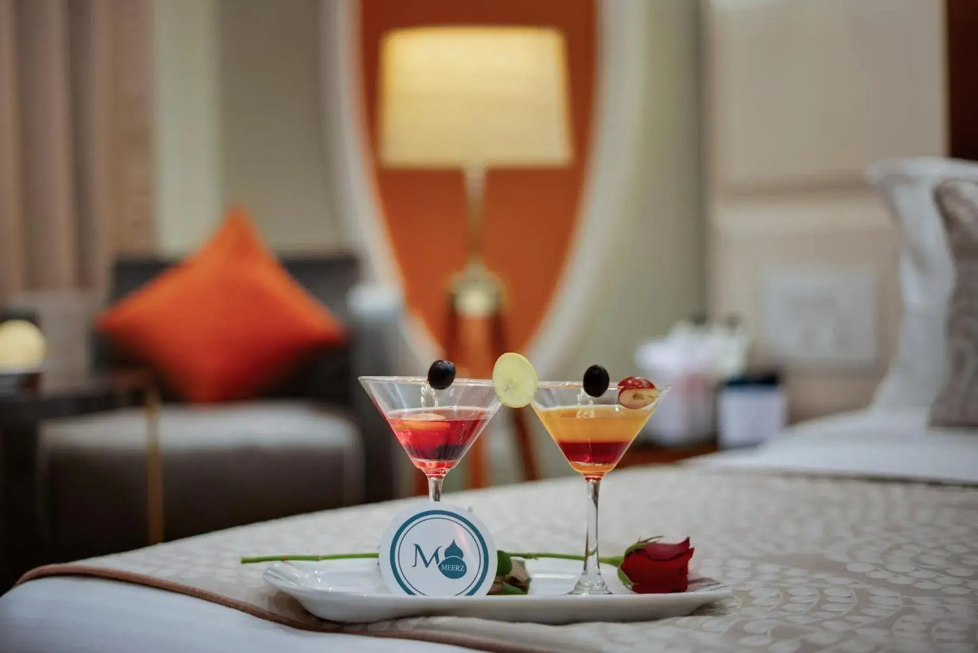 Drinks, Bed in Hotel Meerz Drinks, Bed in Hotel Meerz