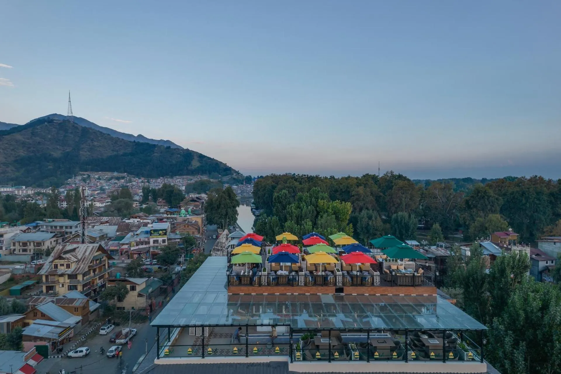 Natural landscape in Hotel Meerz