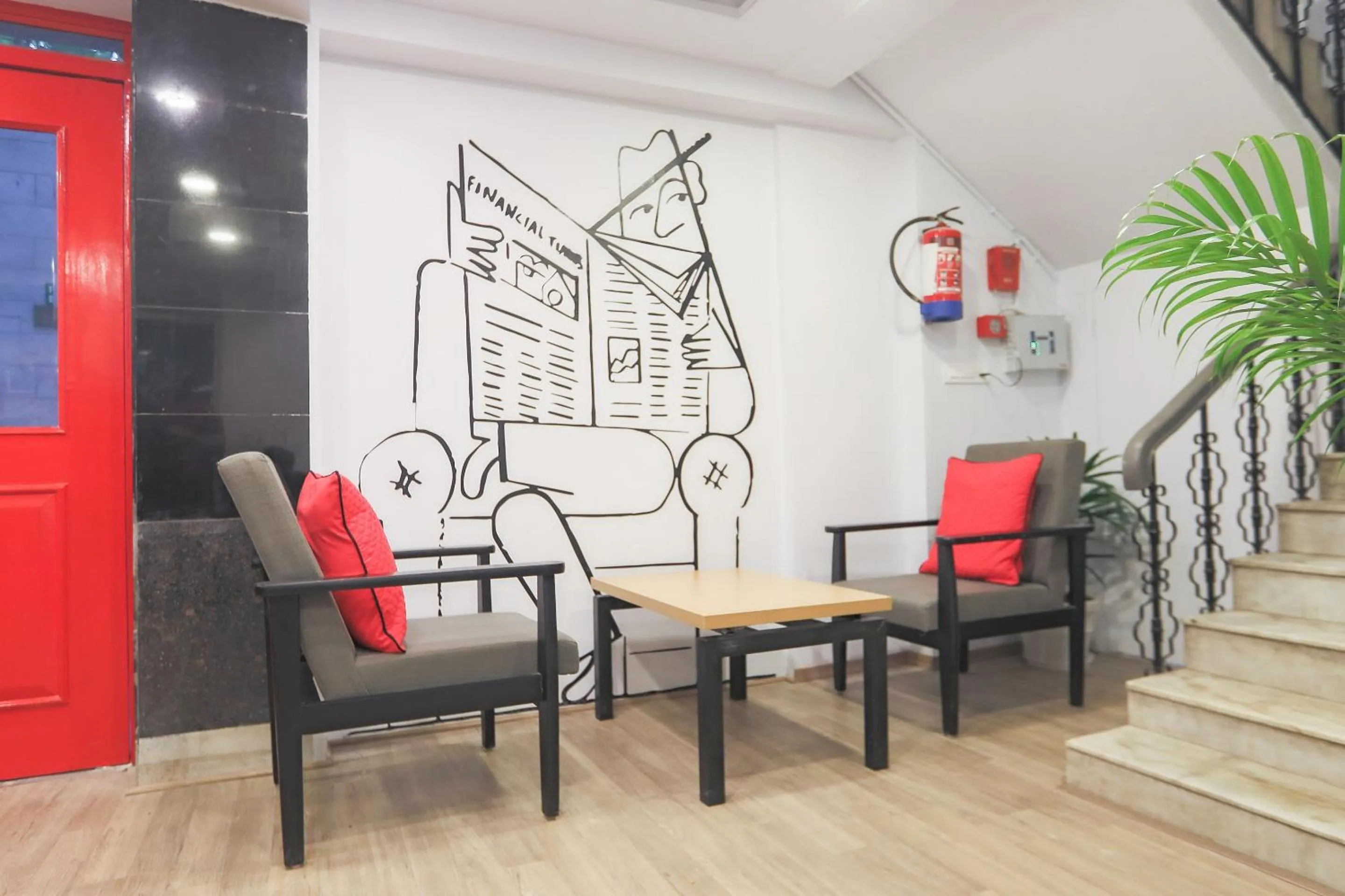 Lobby or reception in Hotel O Archi Homestay