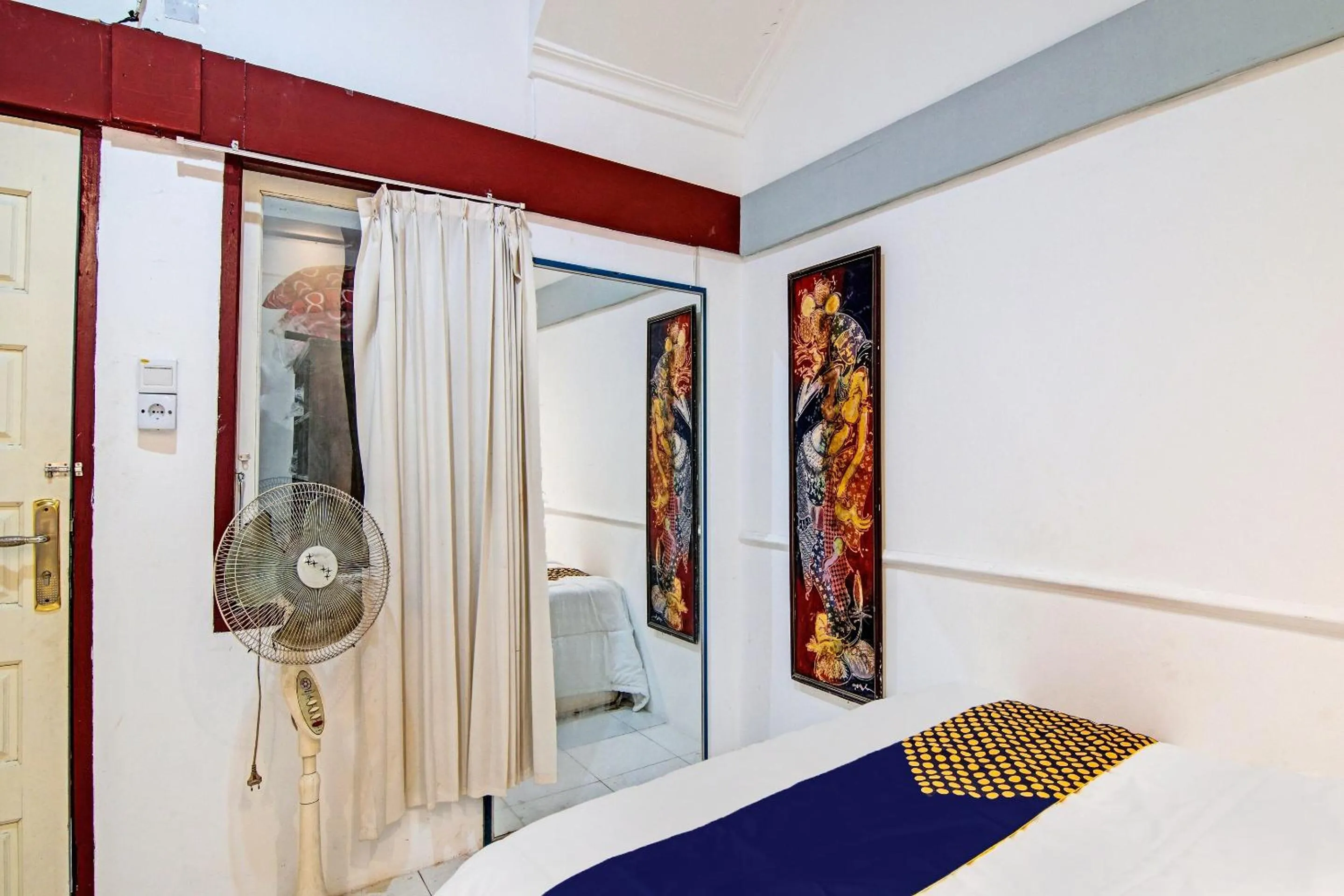 Bedroom in Hotel O Aulya Homestay Syariah Near Tuanku Tambusai Stadium