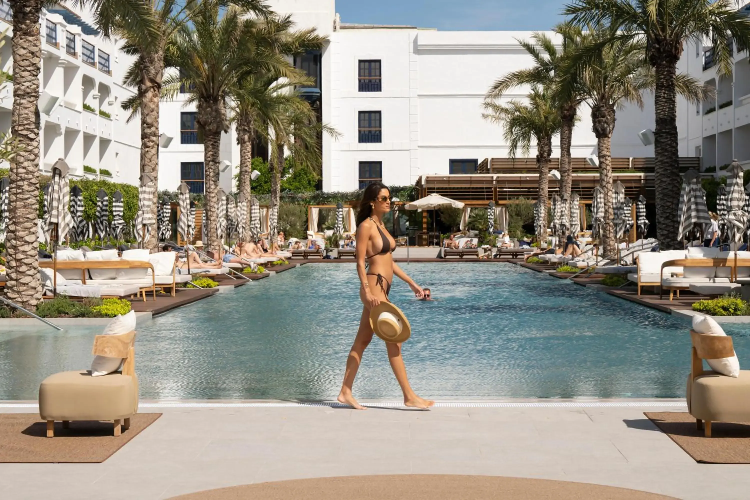 Swimming pool in METT Marbella Estepona Swimming pool in METT Marbella Estepona