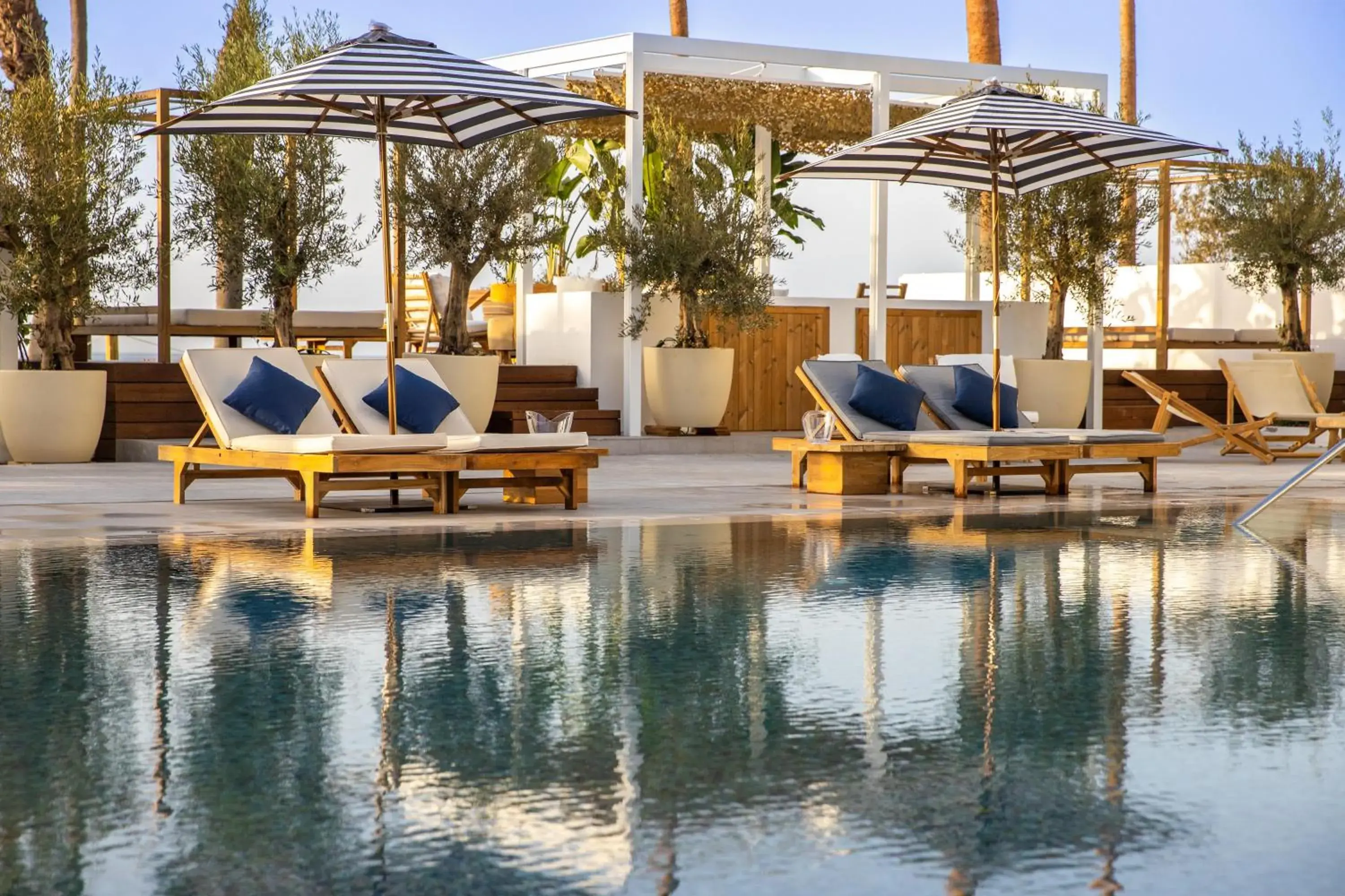 Swimming pool in METT Marbella Estepona Swimming pool in METT Marbella Estepona