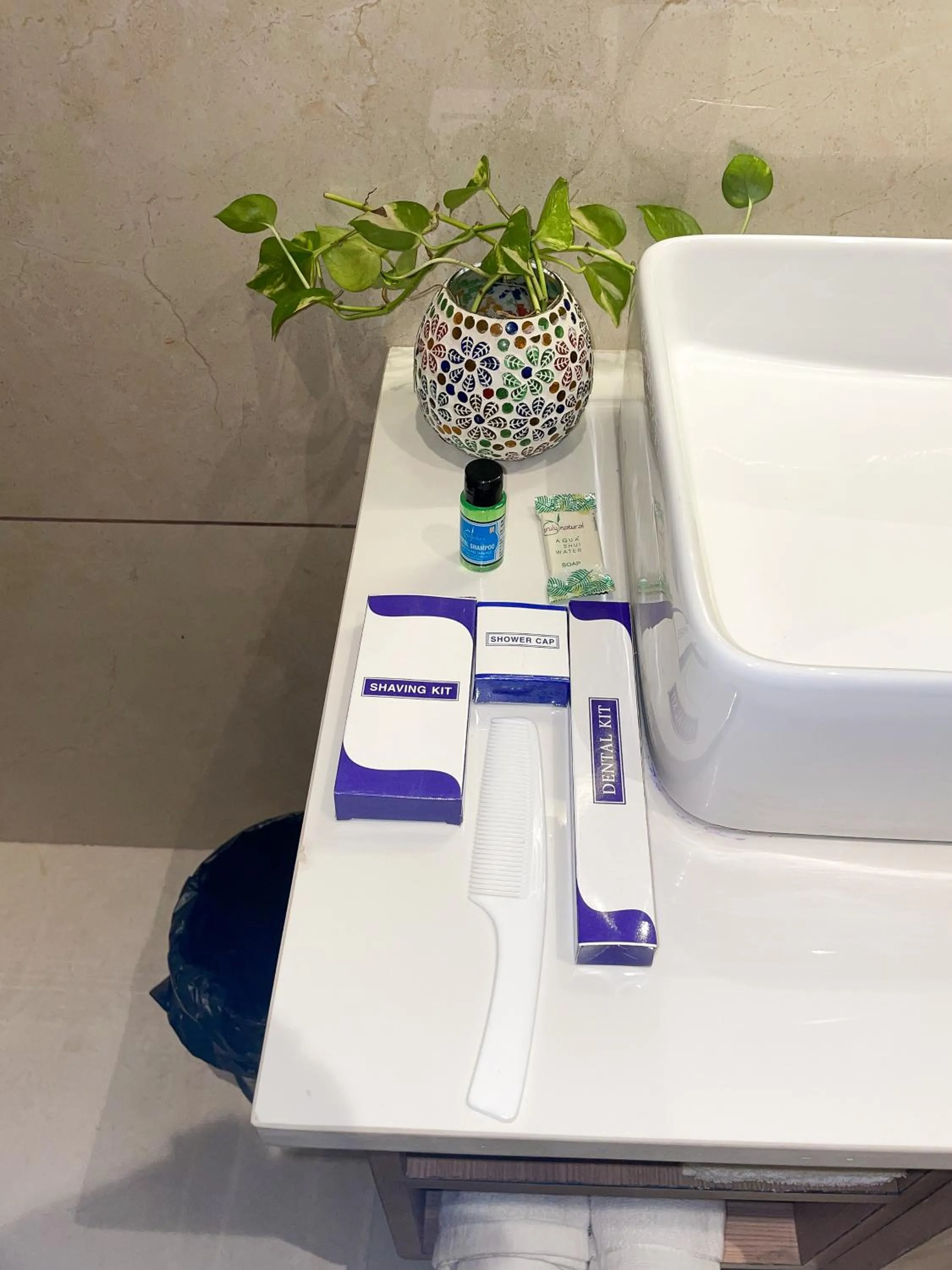 Bathroom in Hotel Crown Savoy, Near Railway Station & GURU NANAK DEV UNIVERSITY