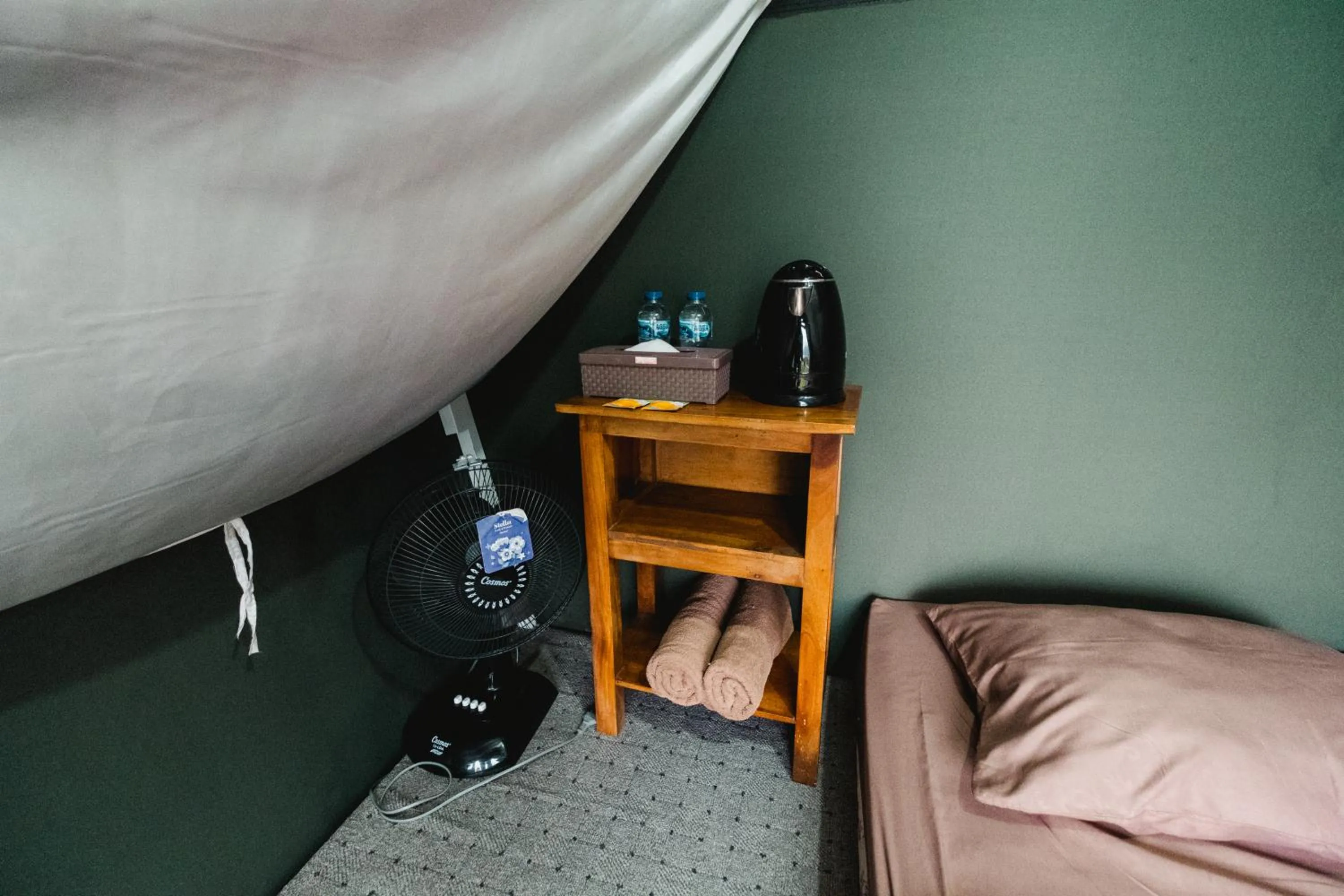 Bathroom, Bed in The Polumb Garden Bedugul