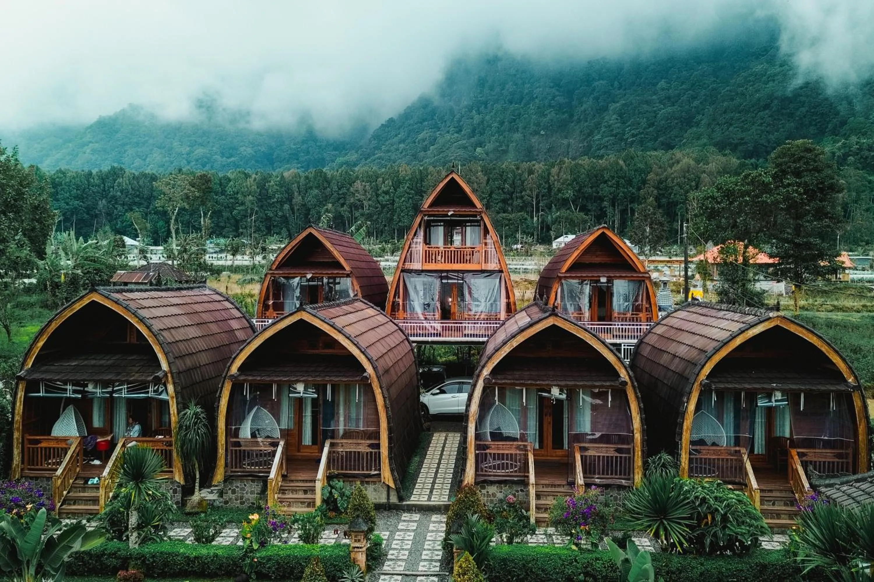 Property building in The Polumb Garden Bedugul