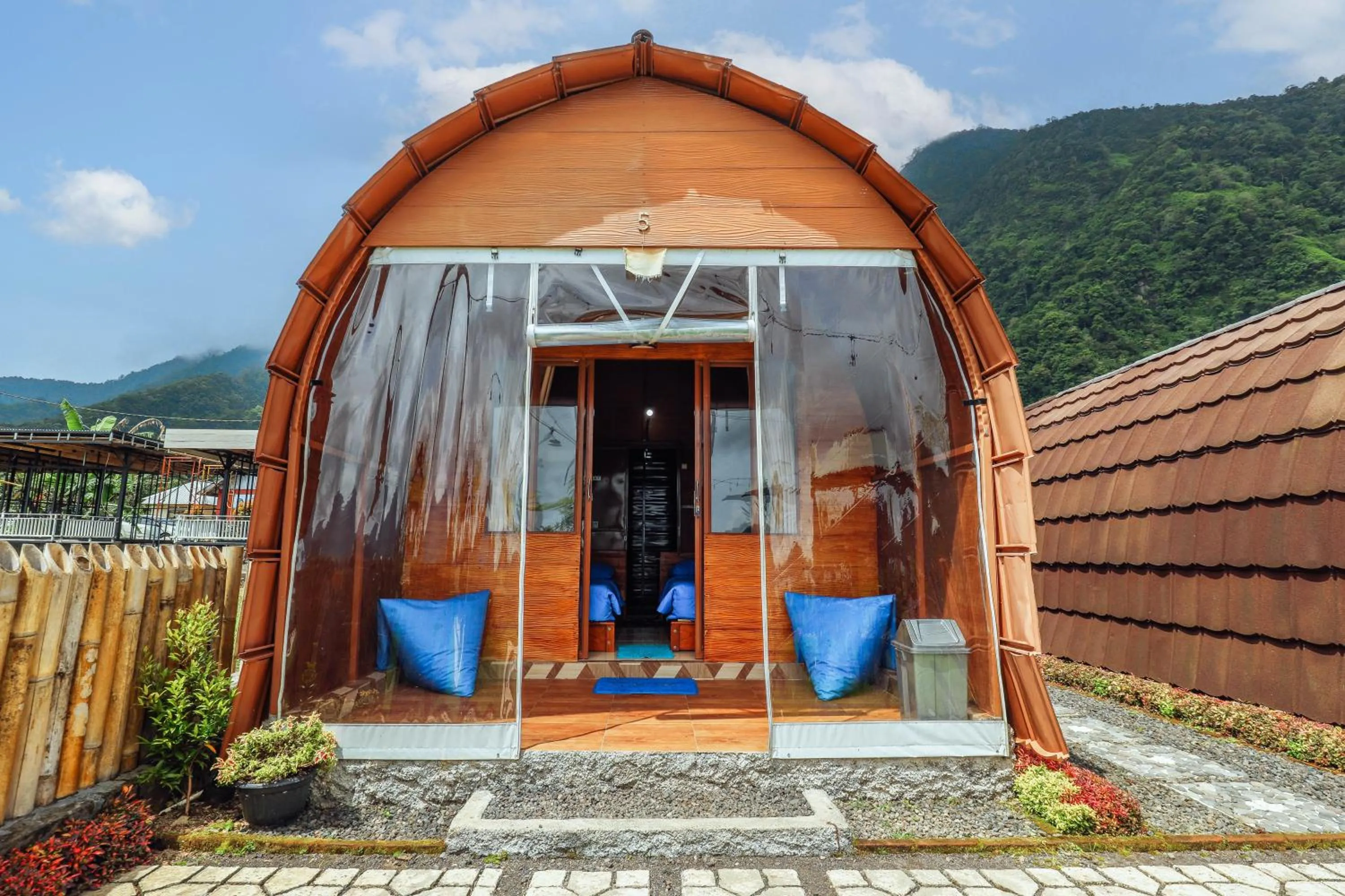 Bed in The Polumb Garden Bedugul