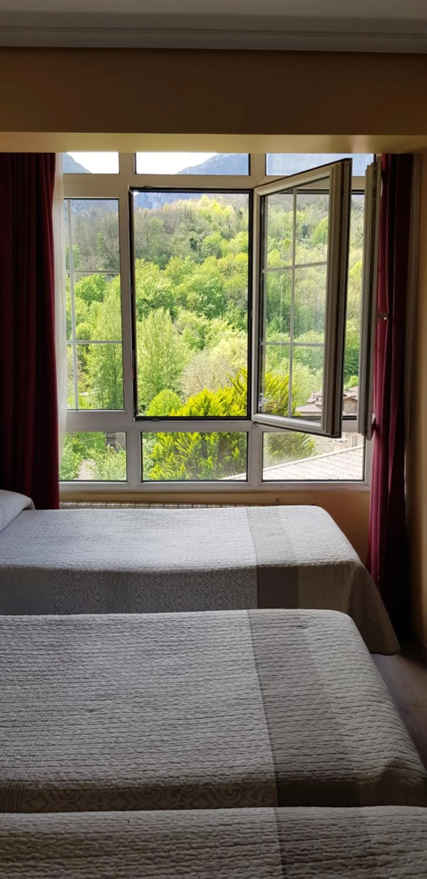 Mountain view, Bed in Hotel Naranjo De Bulnes