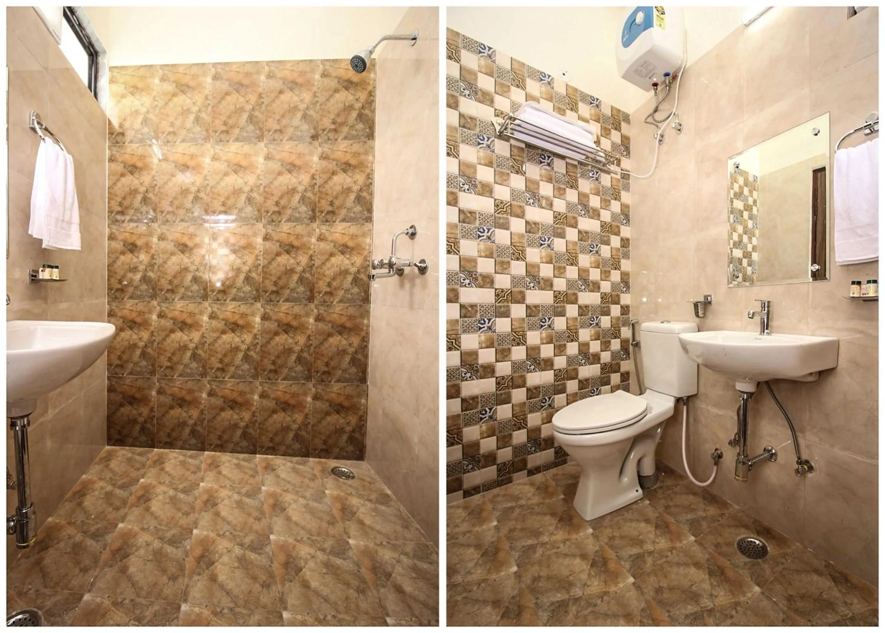 Bathroom in Hotel Karni Vilas