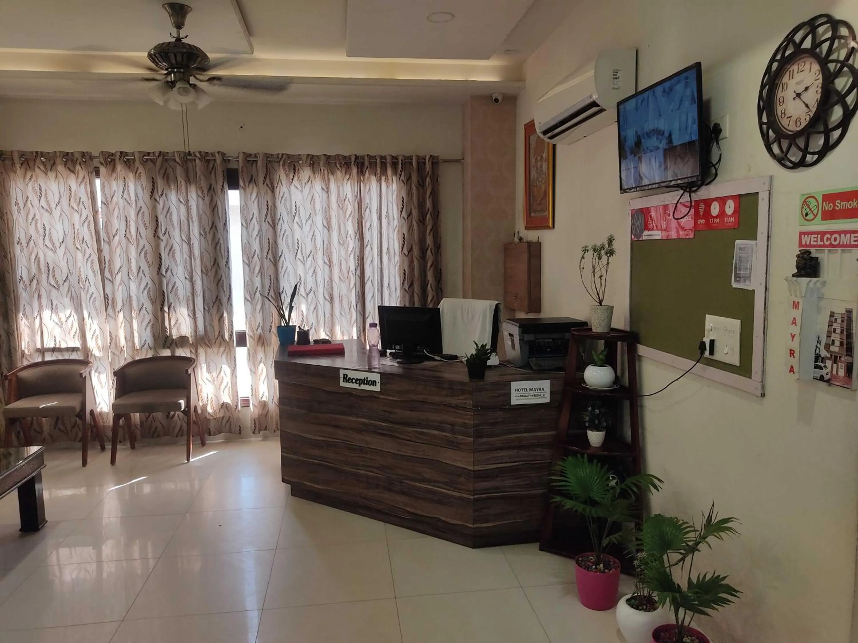 Lobby or reception in Hotel Karni Vilas