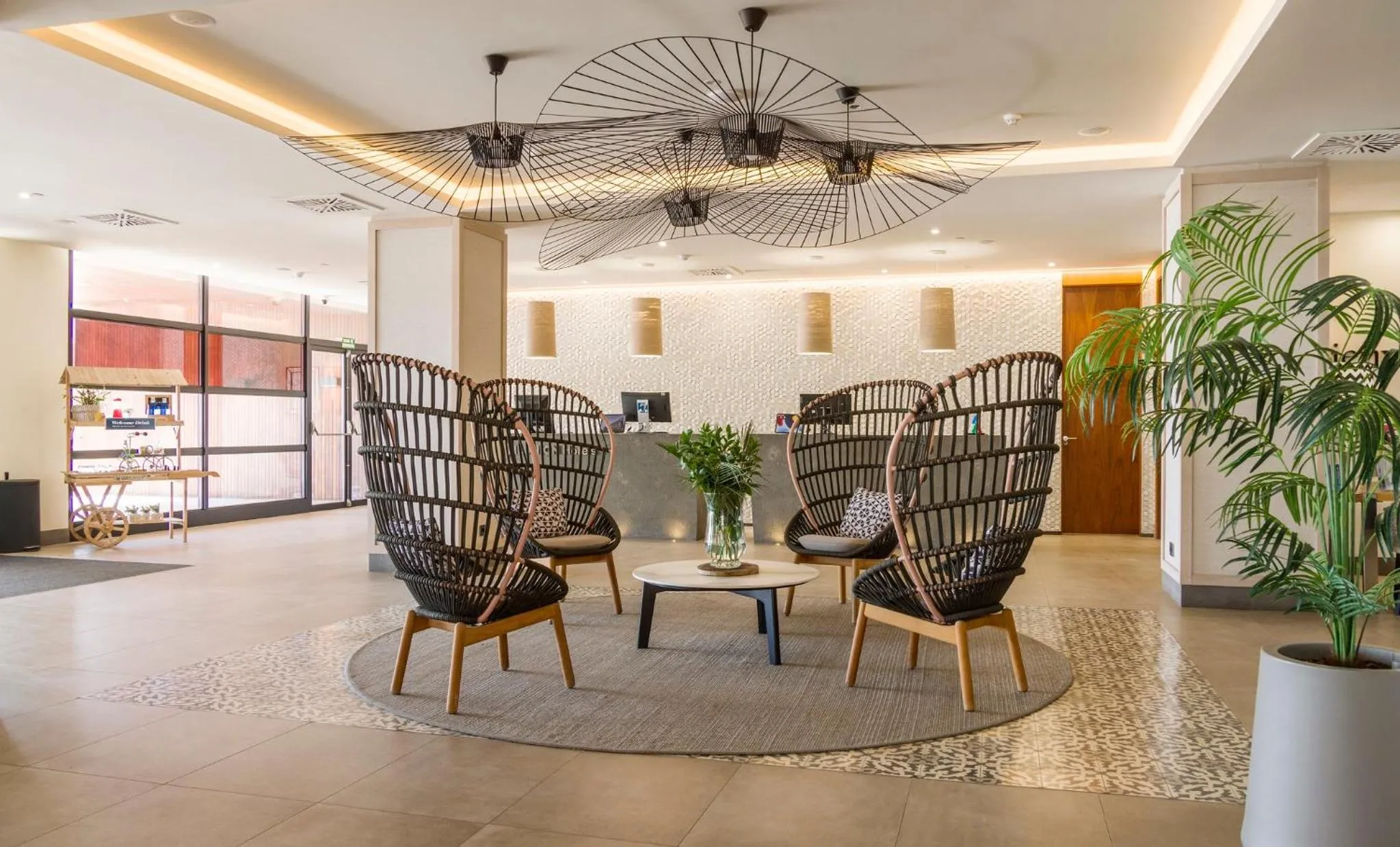 Lobby or reception in Ilunion Fuengirola