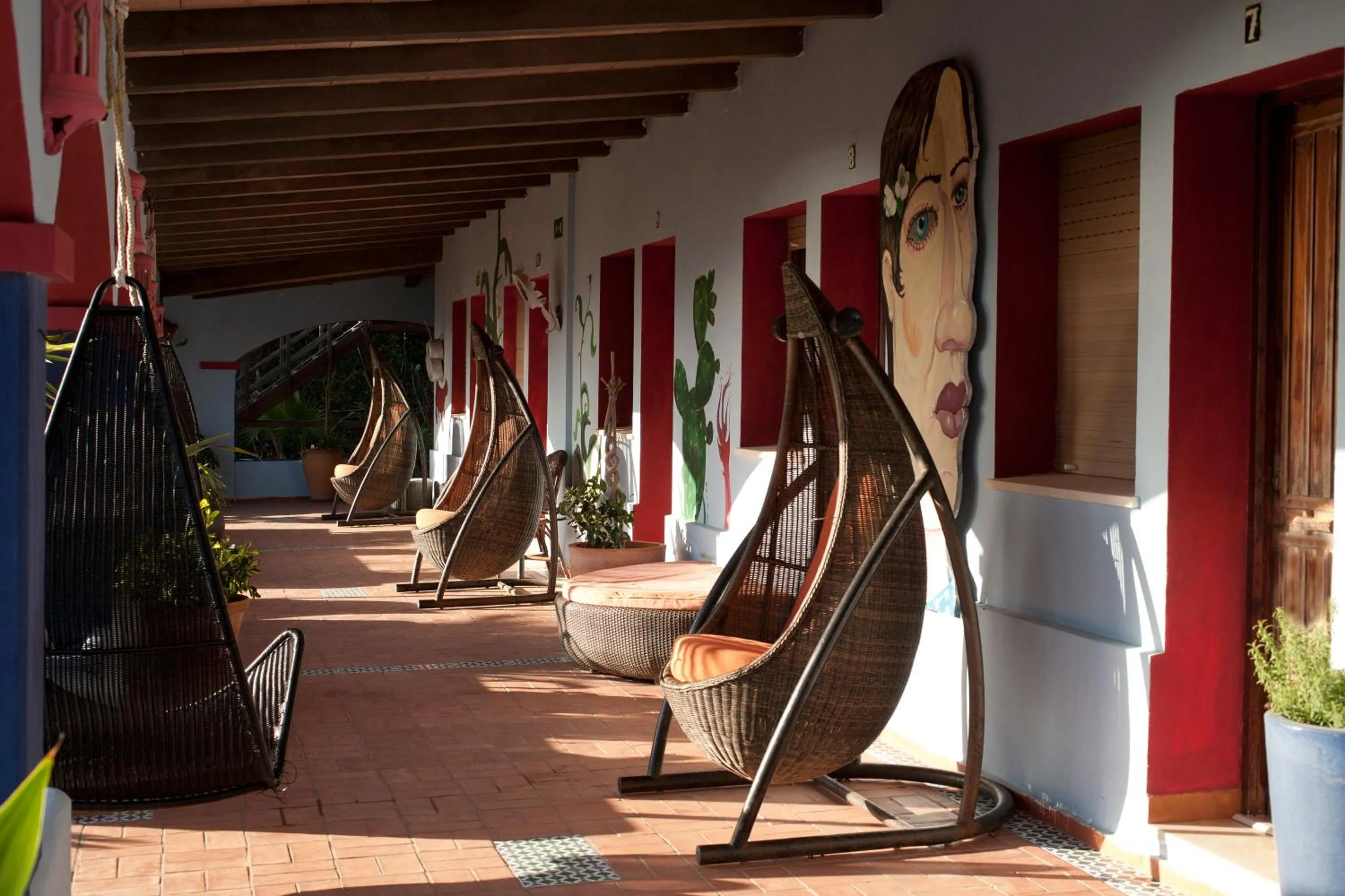 Facade/entrance in Arte Vida