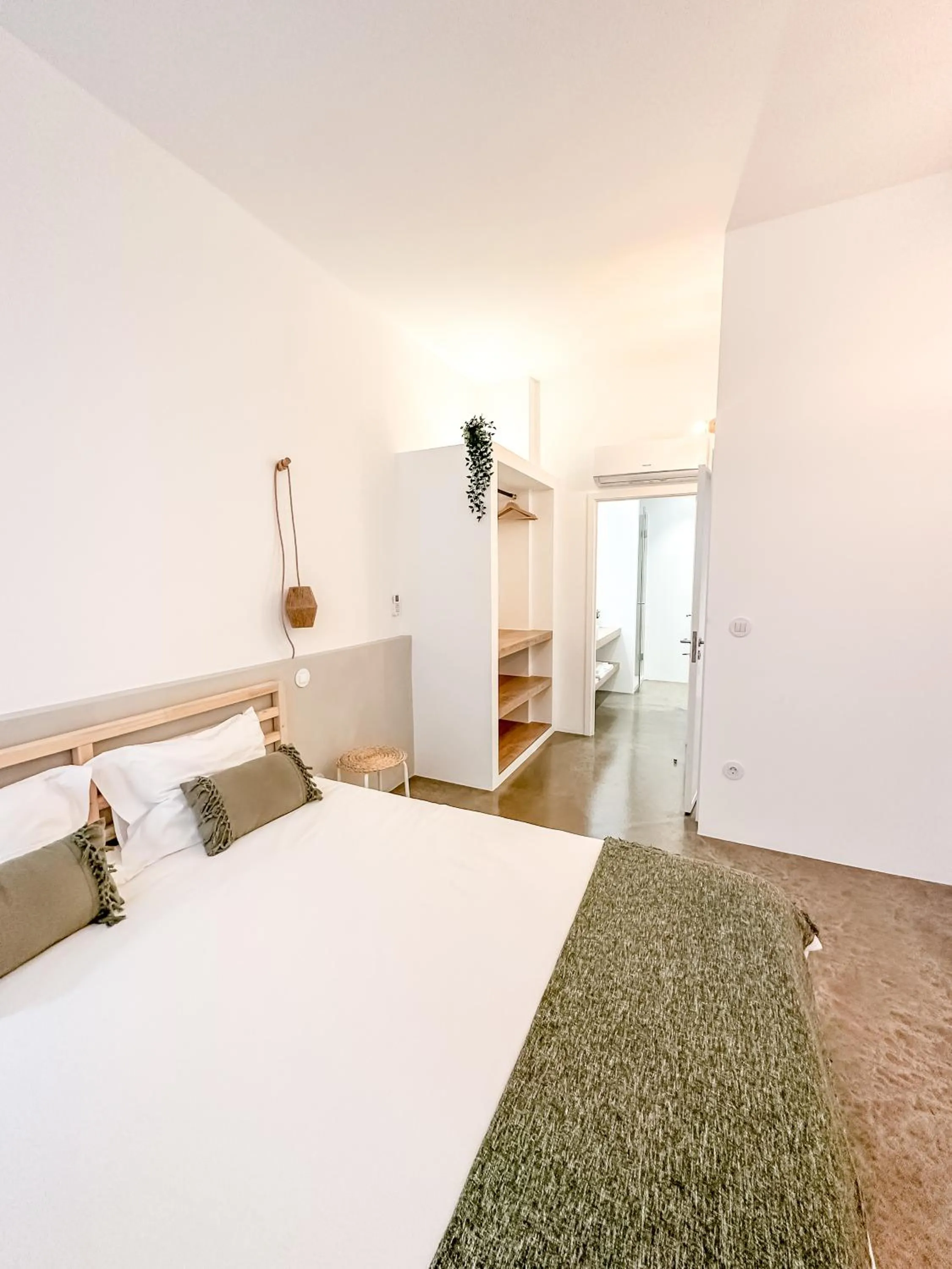 Bed in Atelier 321- Porto- Praia- Rio- Terraço
