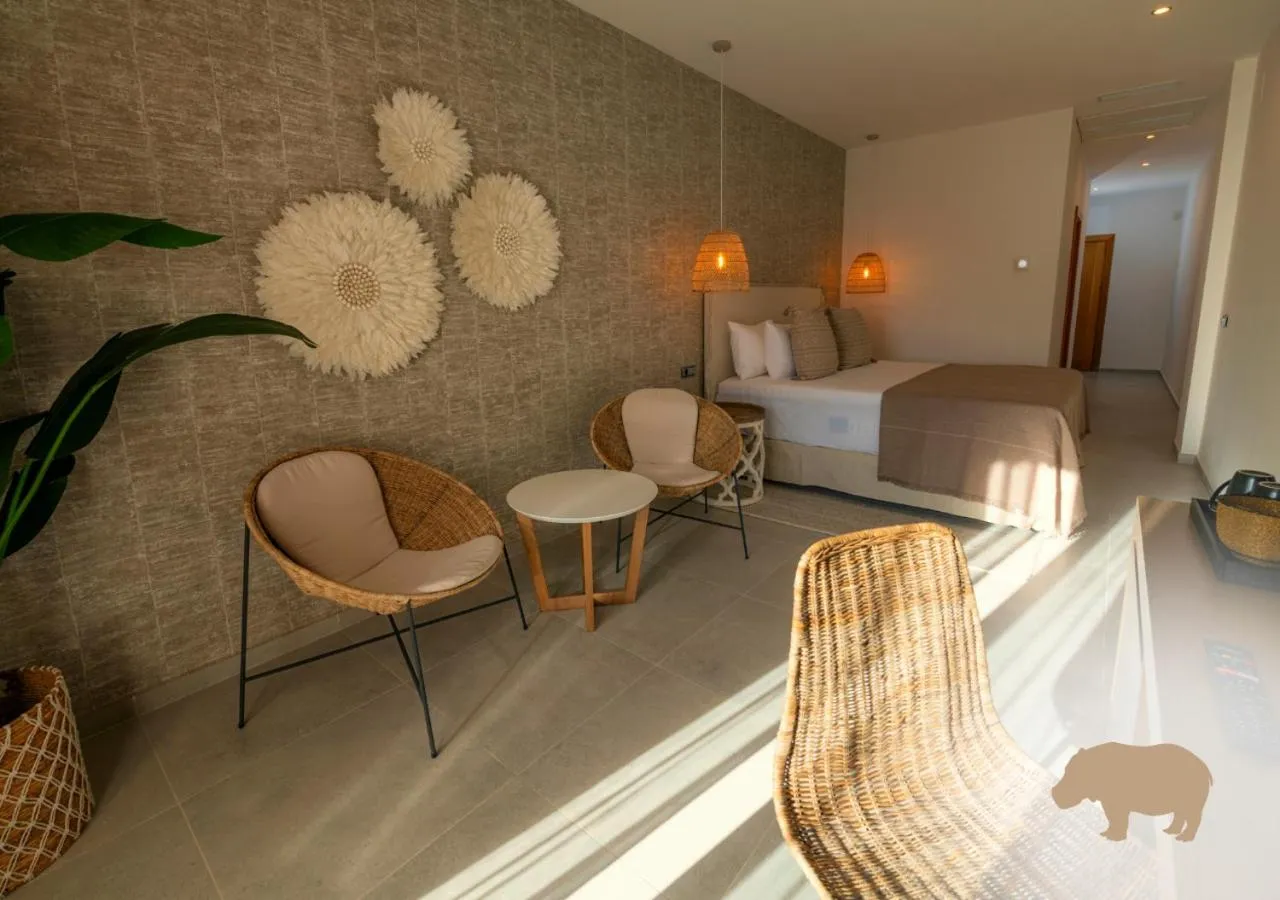 Bed in Alcaidesa Boutique Hotel