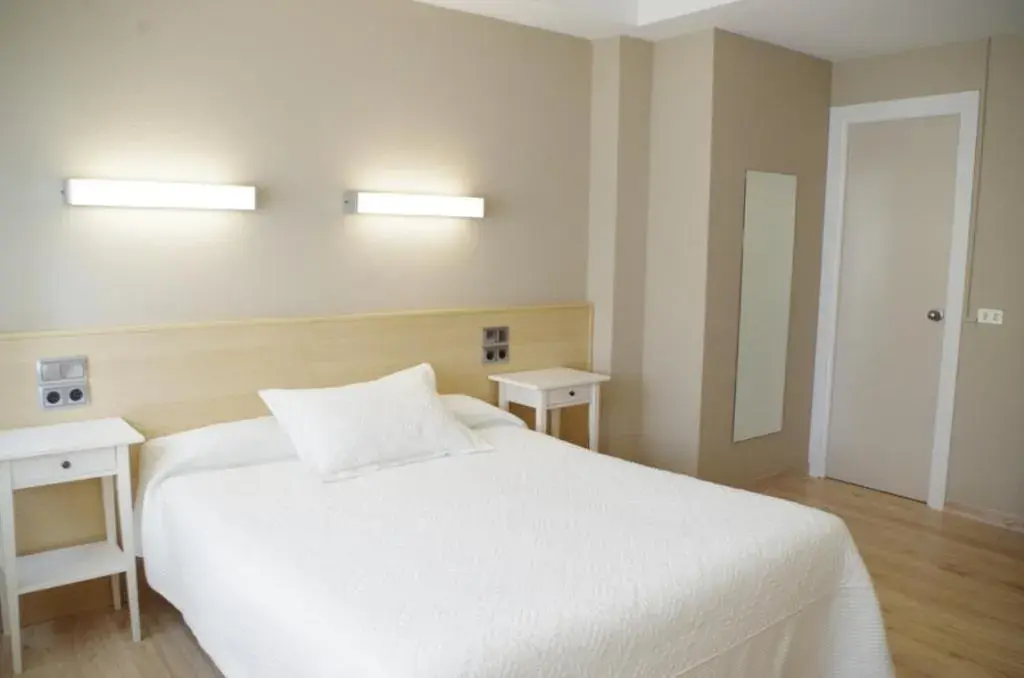 Bed in Hotel Alaiz Bed in Hotel Alaiz