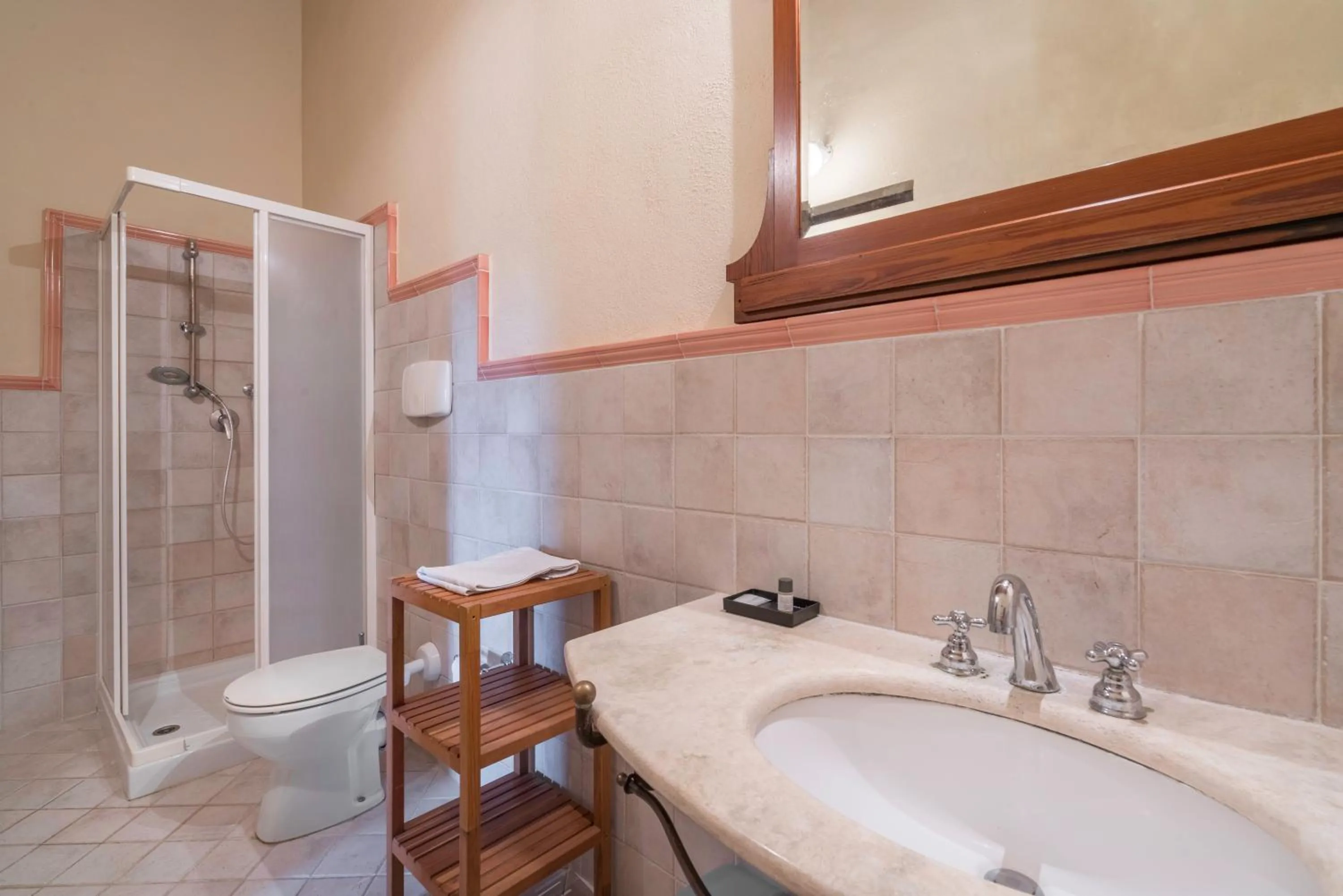 Bathroom in Santo Pietro Resort