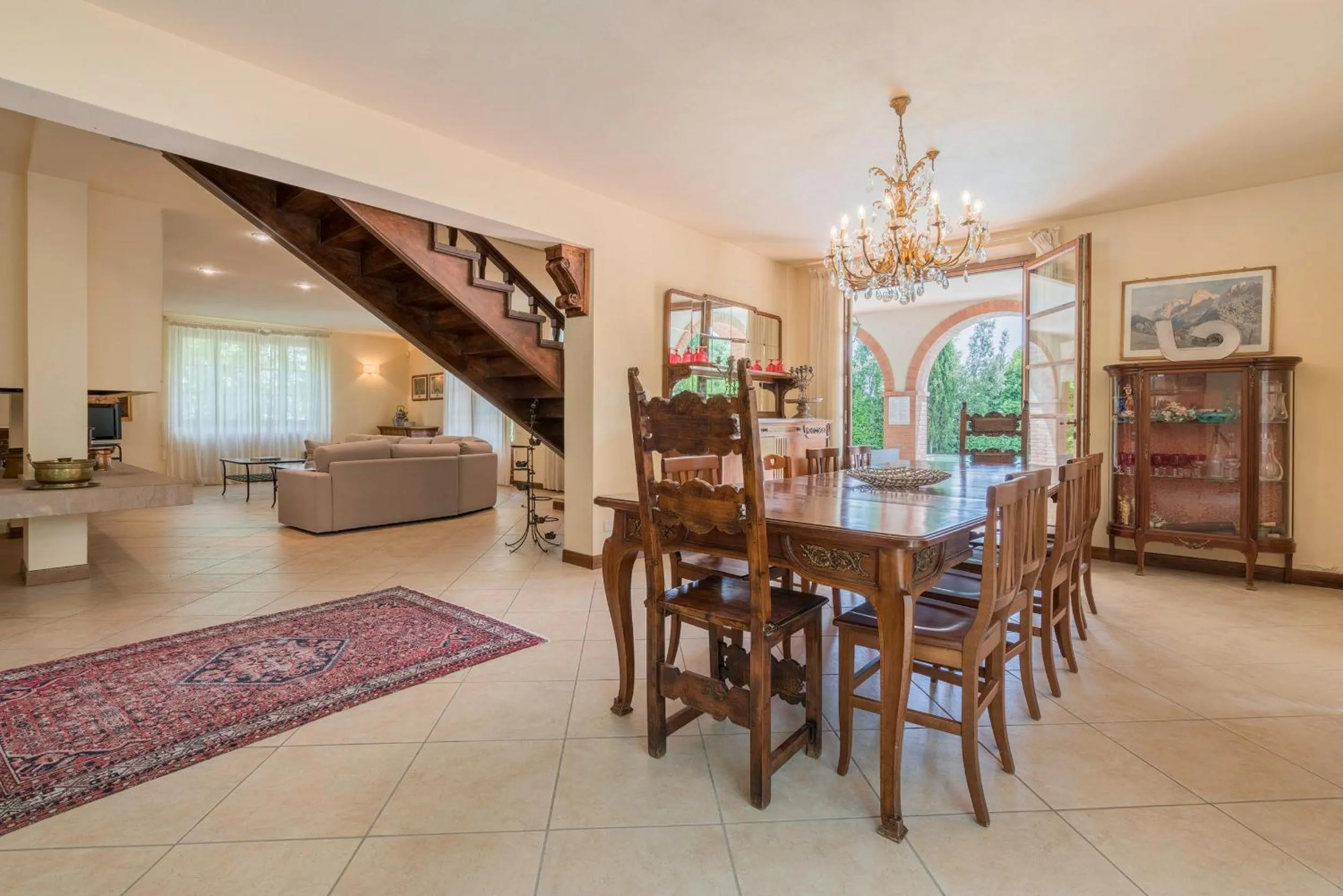 Living room in Santo Pietro Resort