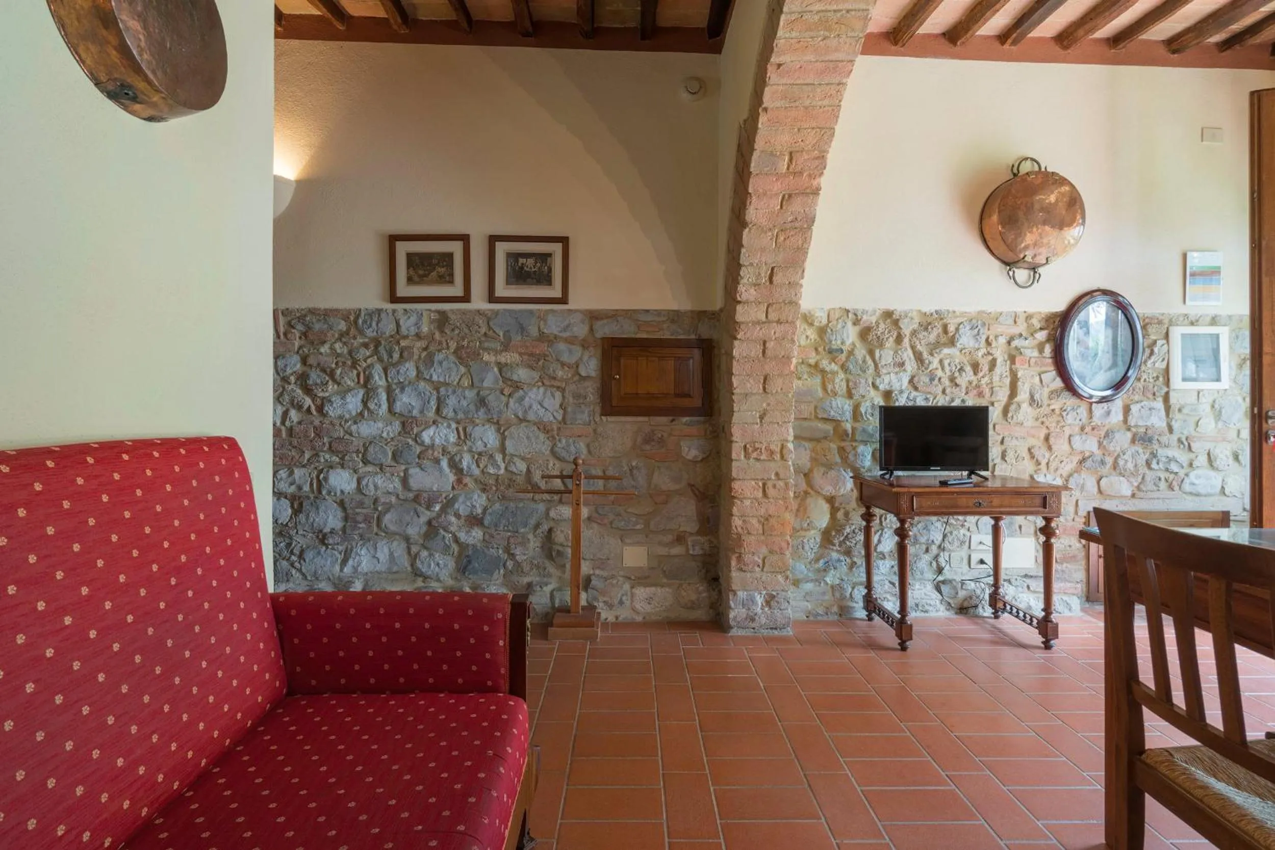 Living room in Santo Pietro Resort