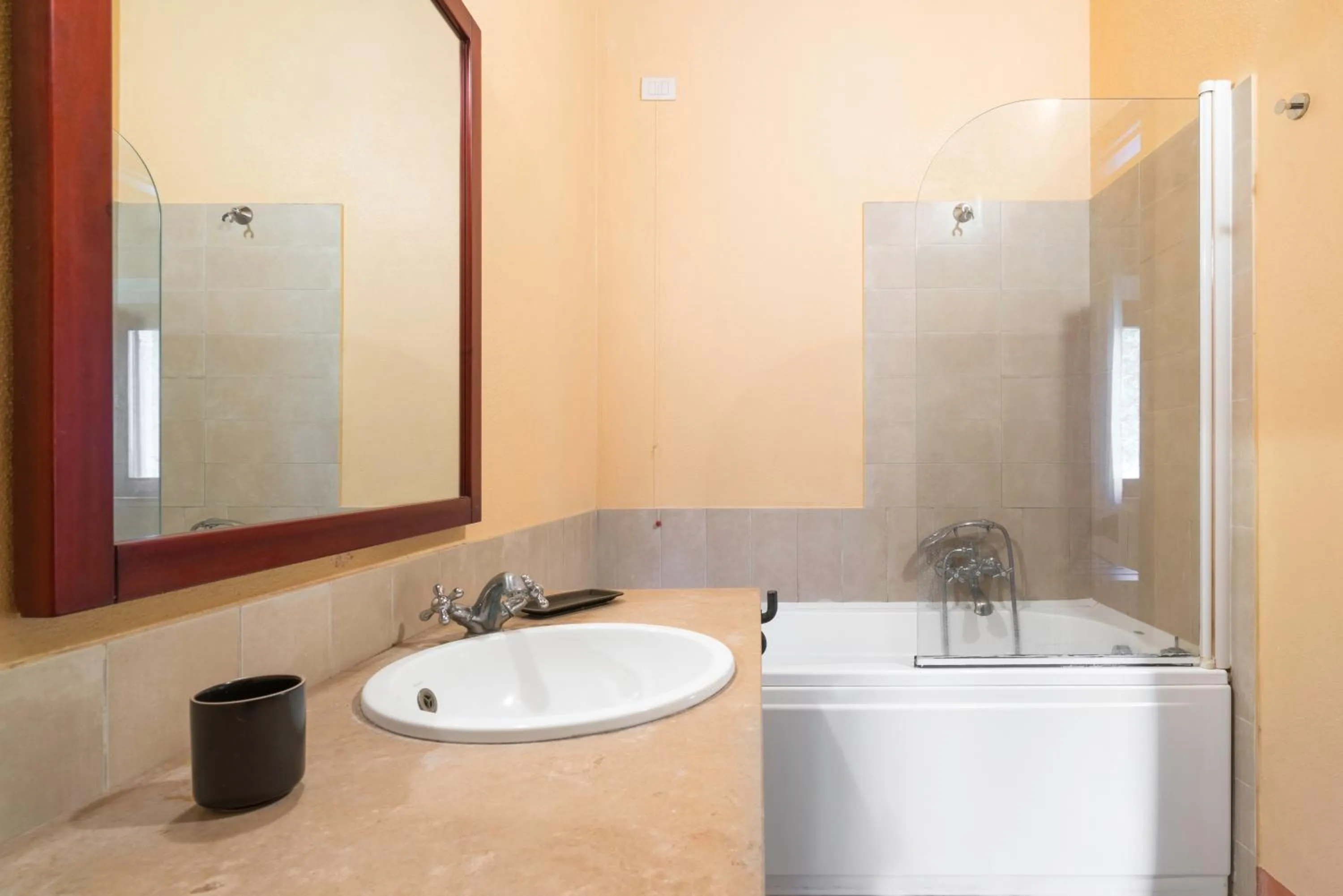 Bathroom in Santo Pietro Resort