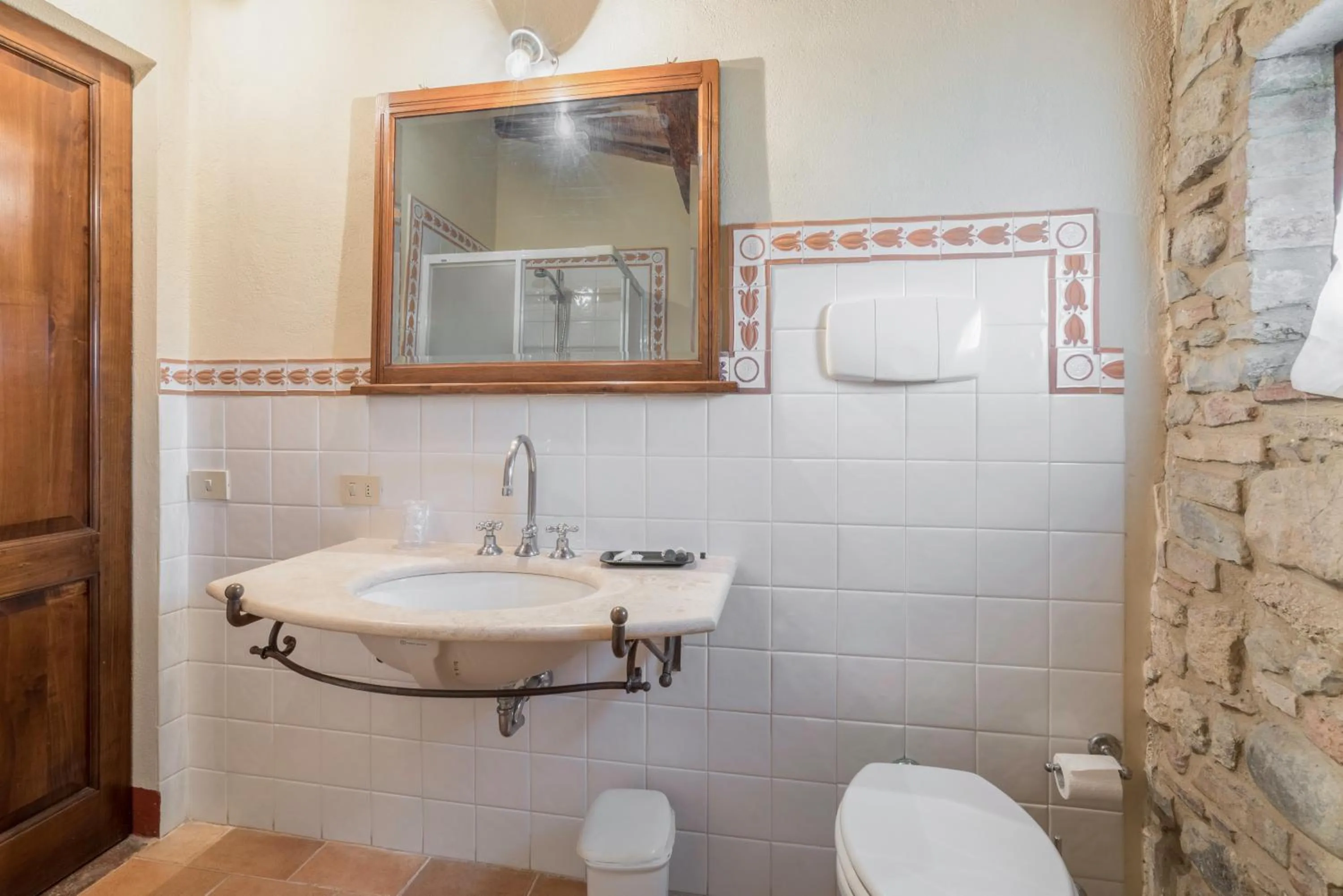 Bathroom in Santo Pietro Resort