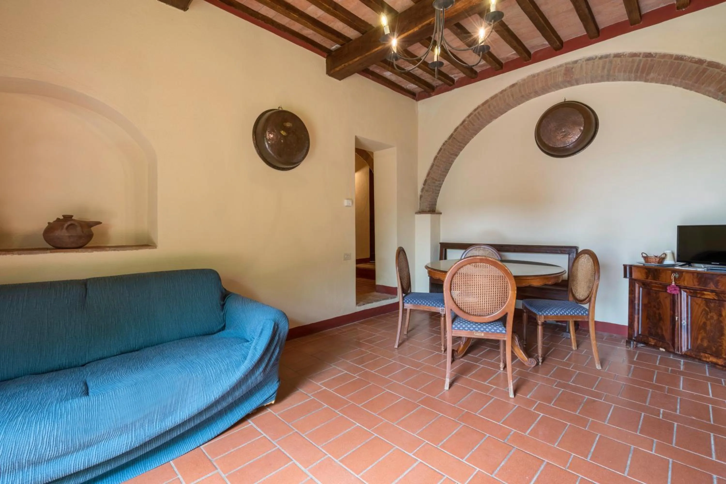 Living room in Santo Pietro Resort