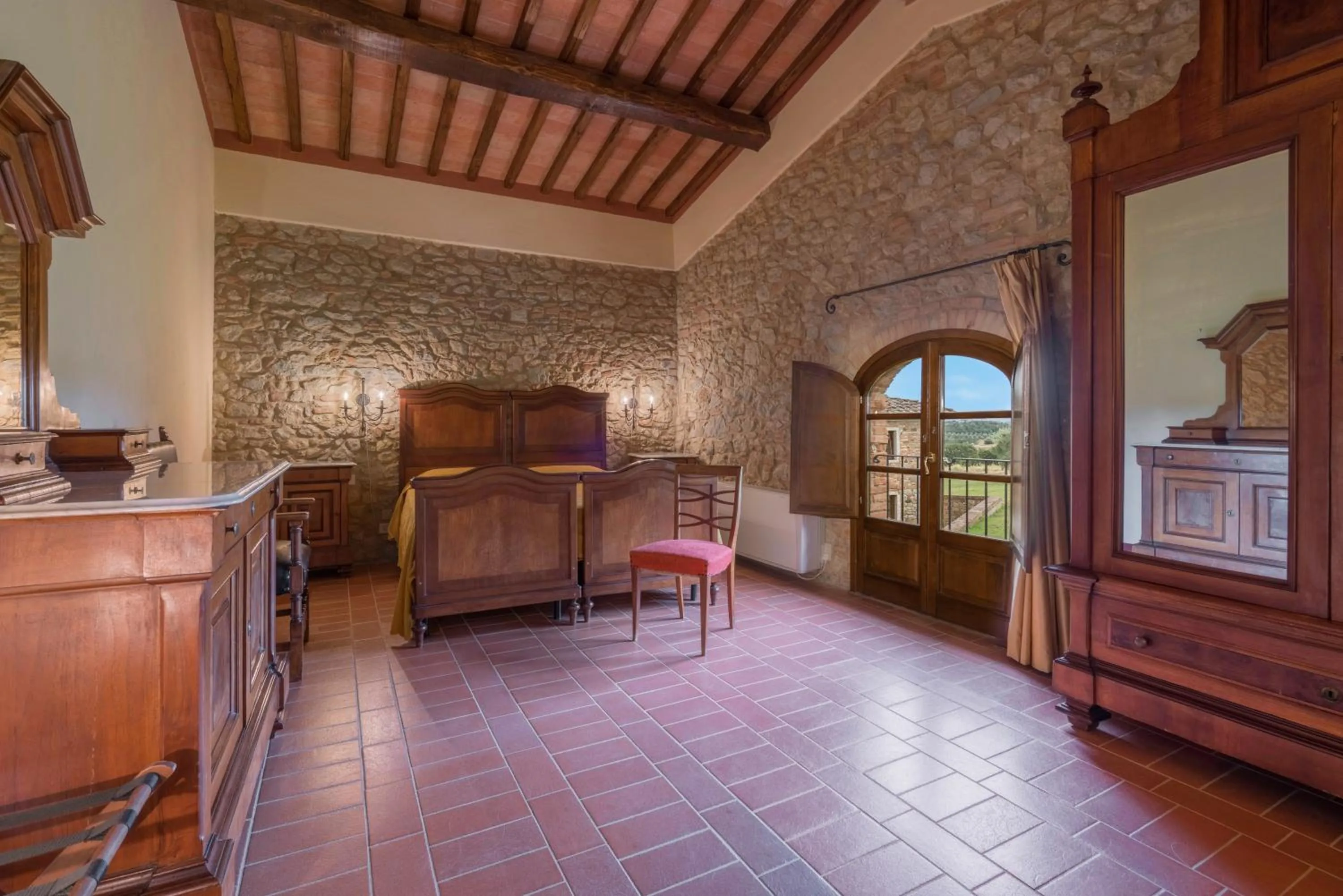 Bedroom in Santo Pietro Resort