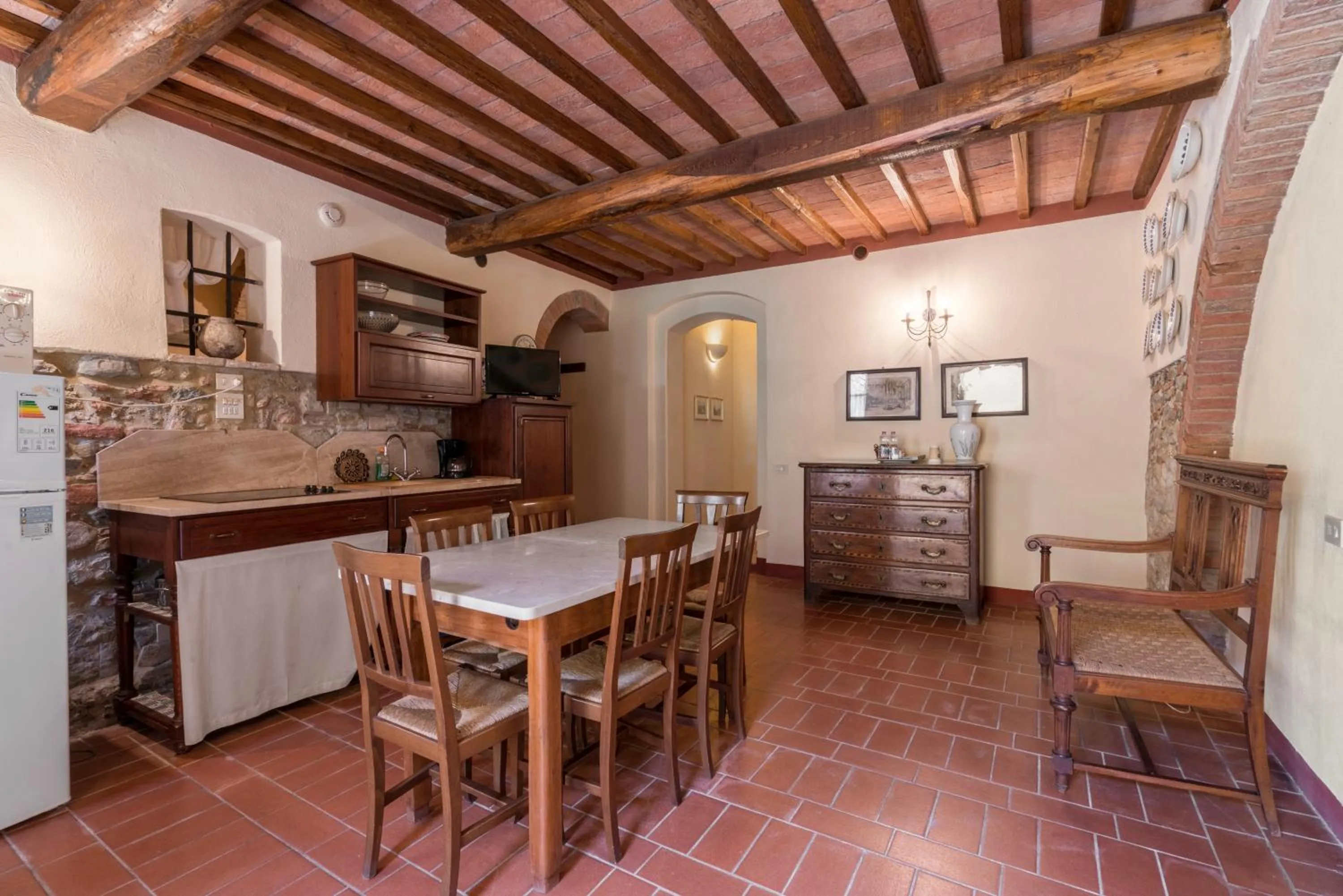 kitchen in Santo Pietro Resort