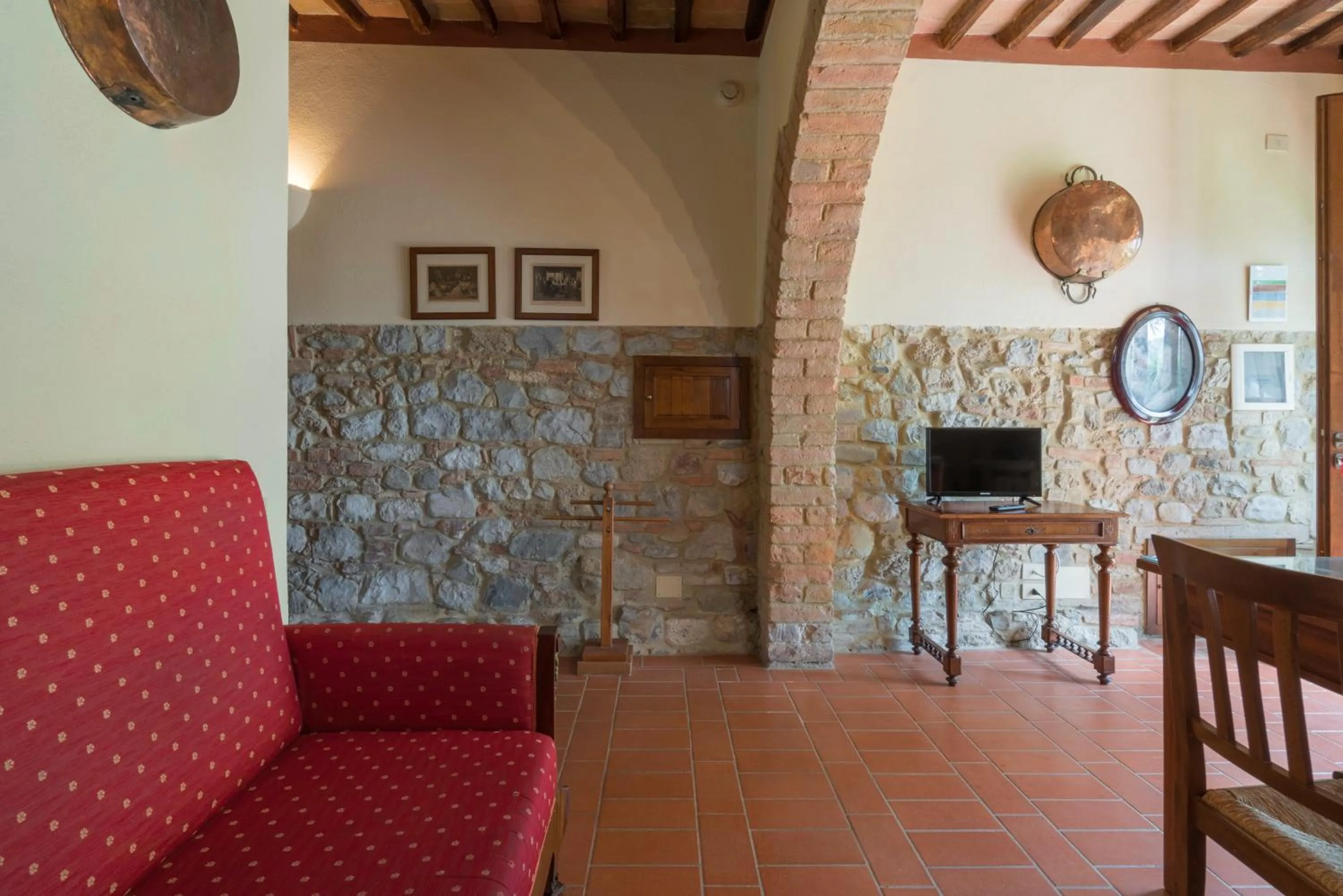 Living room in Santo Pietro Resort