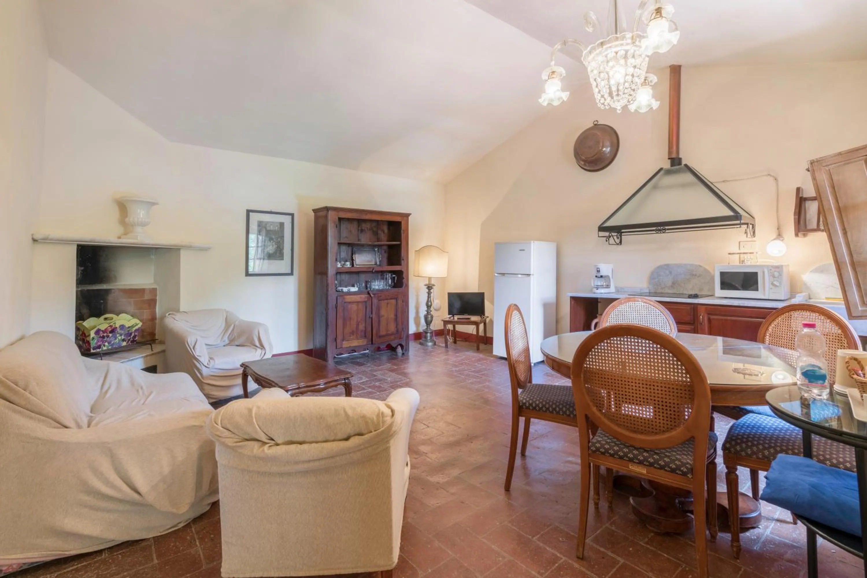 Living room in Santo Pietro Resort