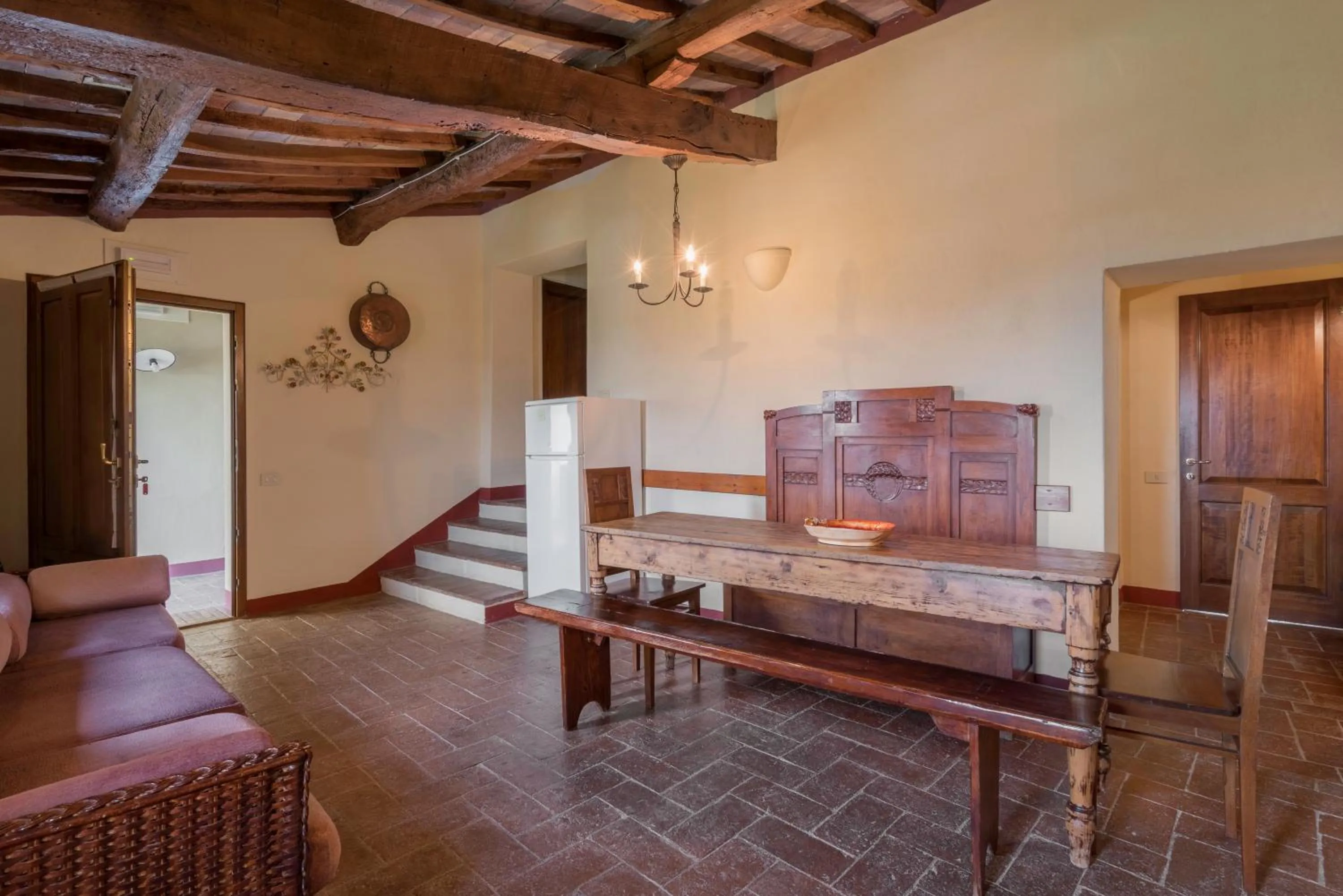 Seating area in Santo Pietro Resort