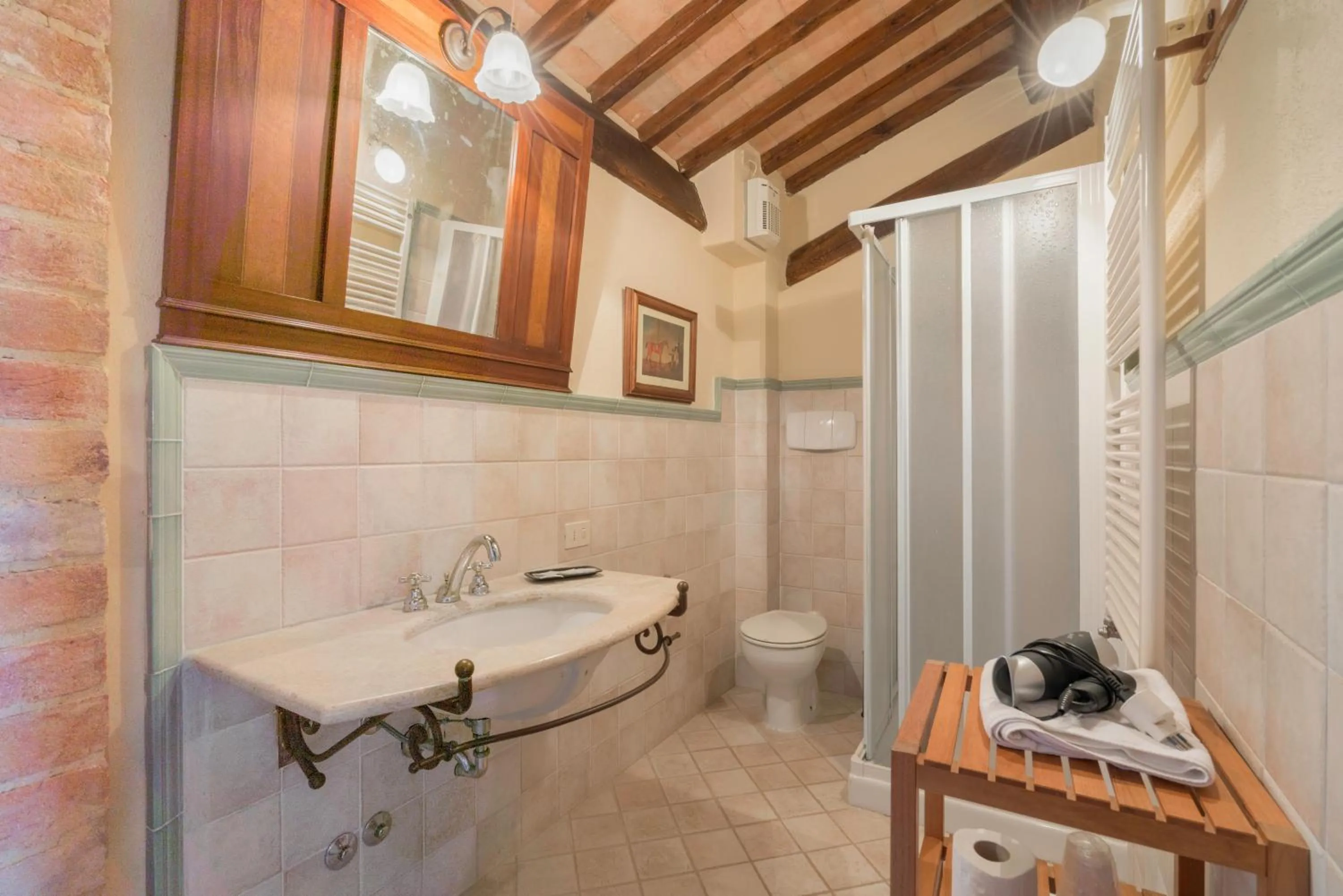 Bathroom in Santo Pietro Resort